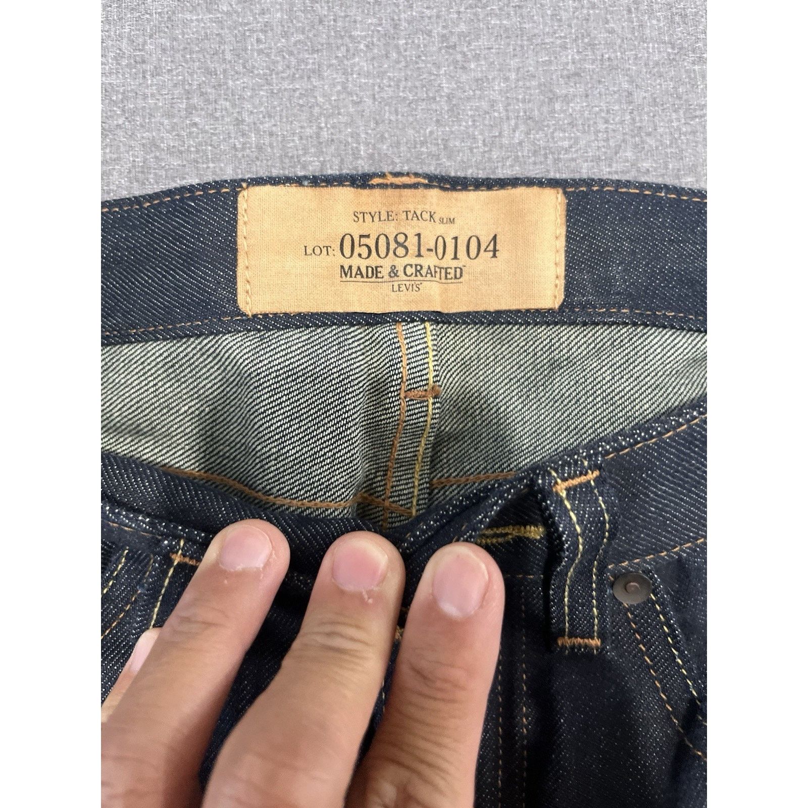 Levi's Levi's Made & Crafted Tack slim 05081-0104 Vintage31 Size US 31 - 5 Thumbnail