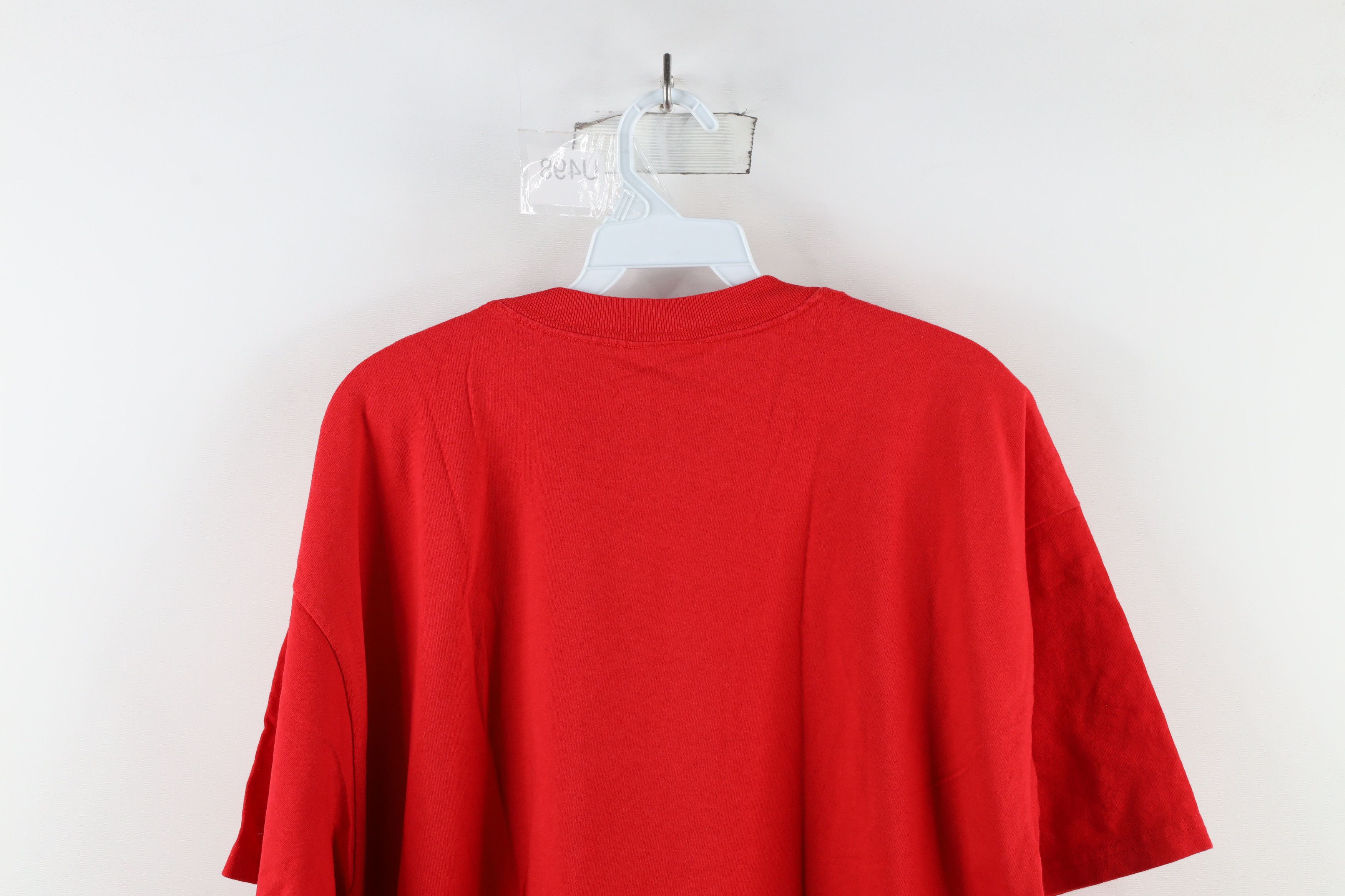 Vintage Vintage 90s State University Buckeyes Heavyweight T-Shirt Size US XL / EU 56 / 4 - 7 Thumbnail