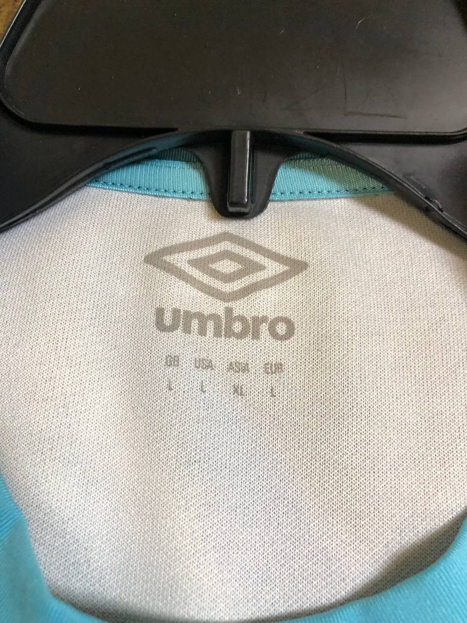 Umbro Umbro England Rugby Shirt Men's Sky Blue tee Size US L / EU 52-54 / 3 - 2 Thumbnail