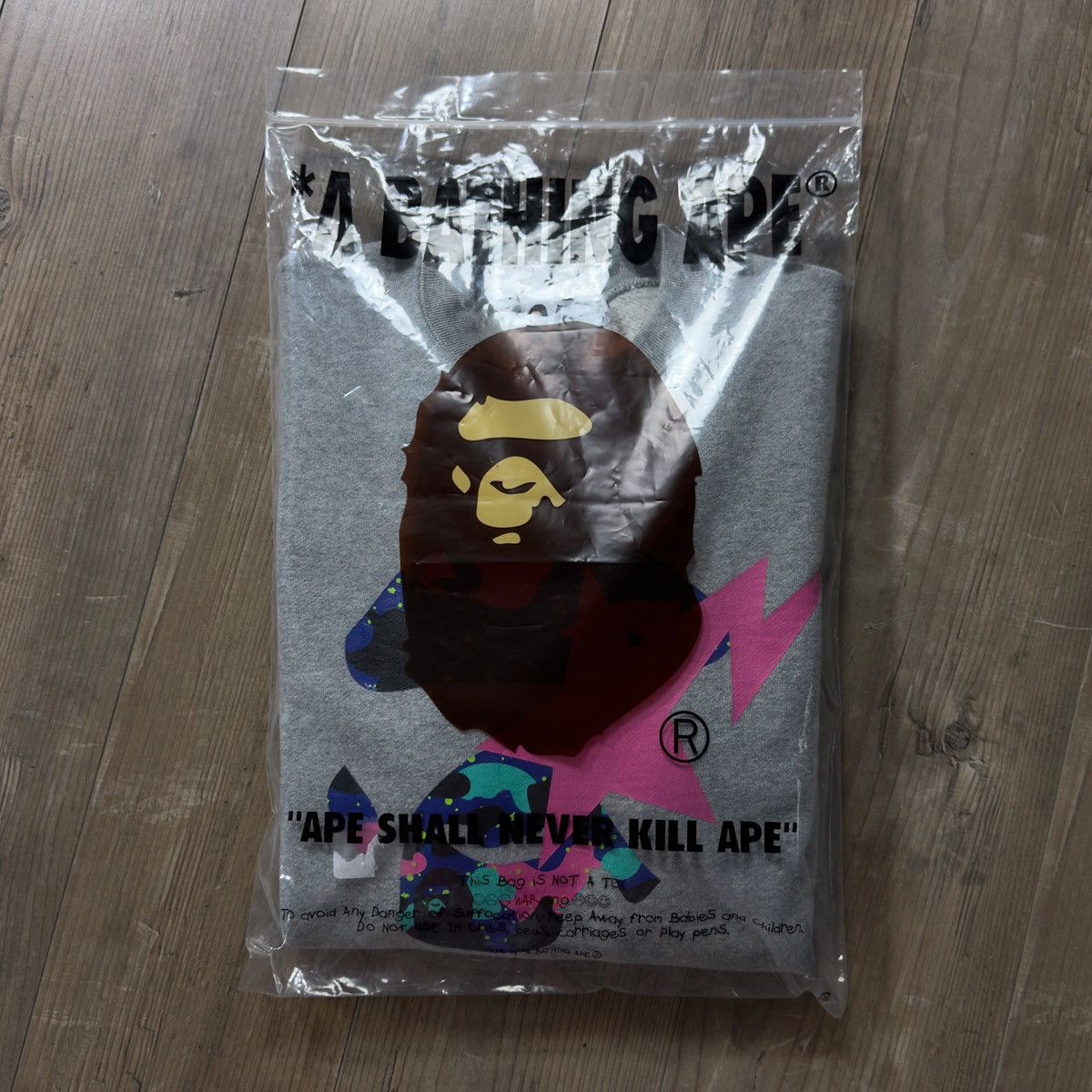 Bape Bape x Kid Cudi Crewneck Gray 2021 Size US S / EU 44-46 / 1 - 2 Thumbnail