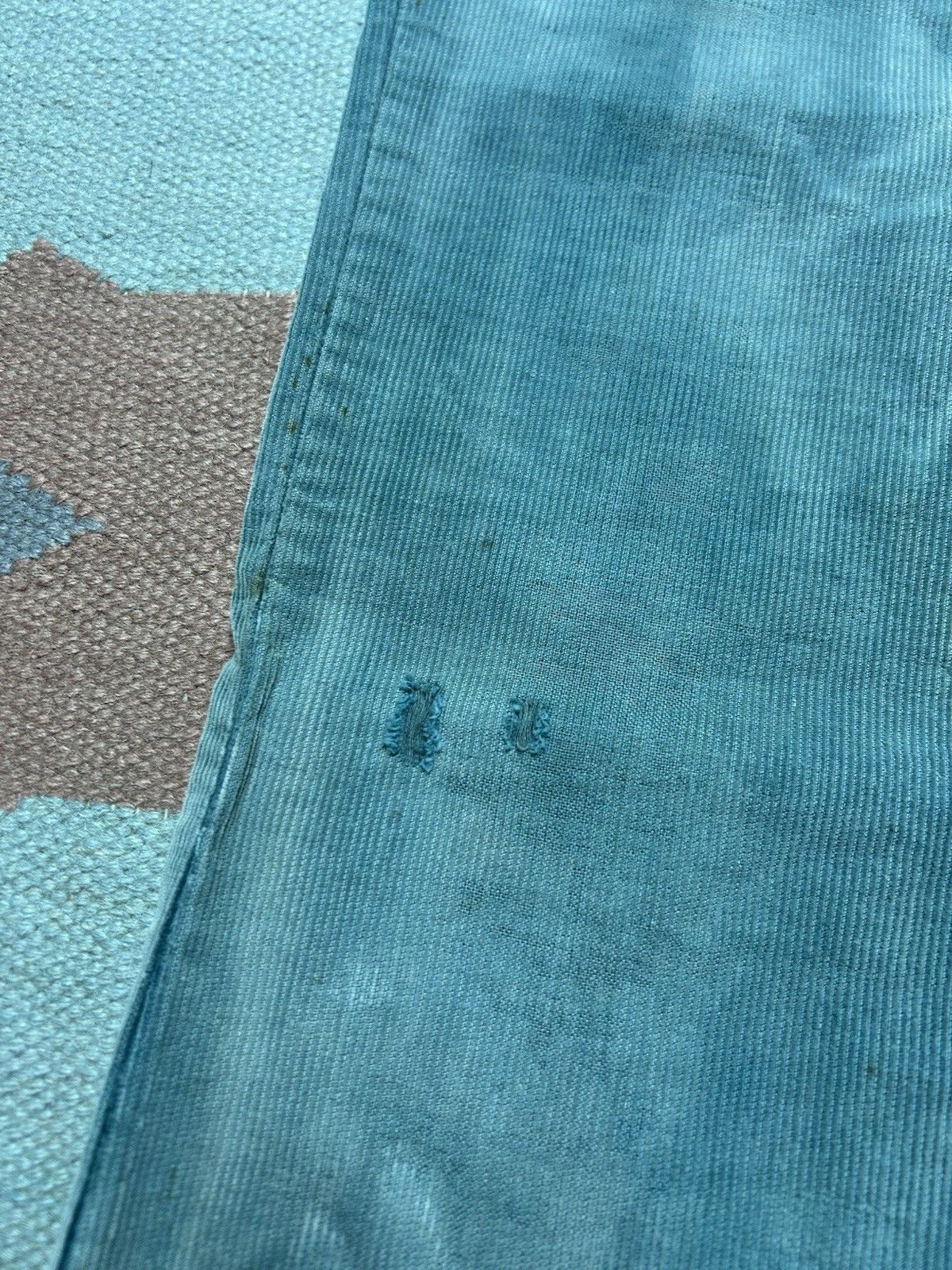 Lee 70s corduroy bell bottom pants Lee faded distressed 25x31 Size 25" / US 0 / IT 36 - 5 Thumbnail