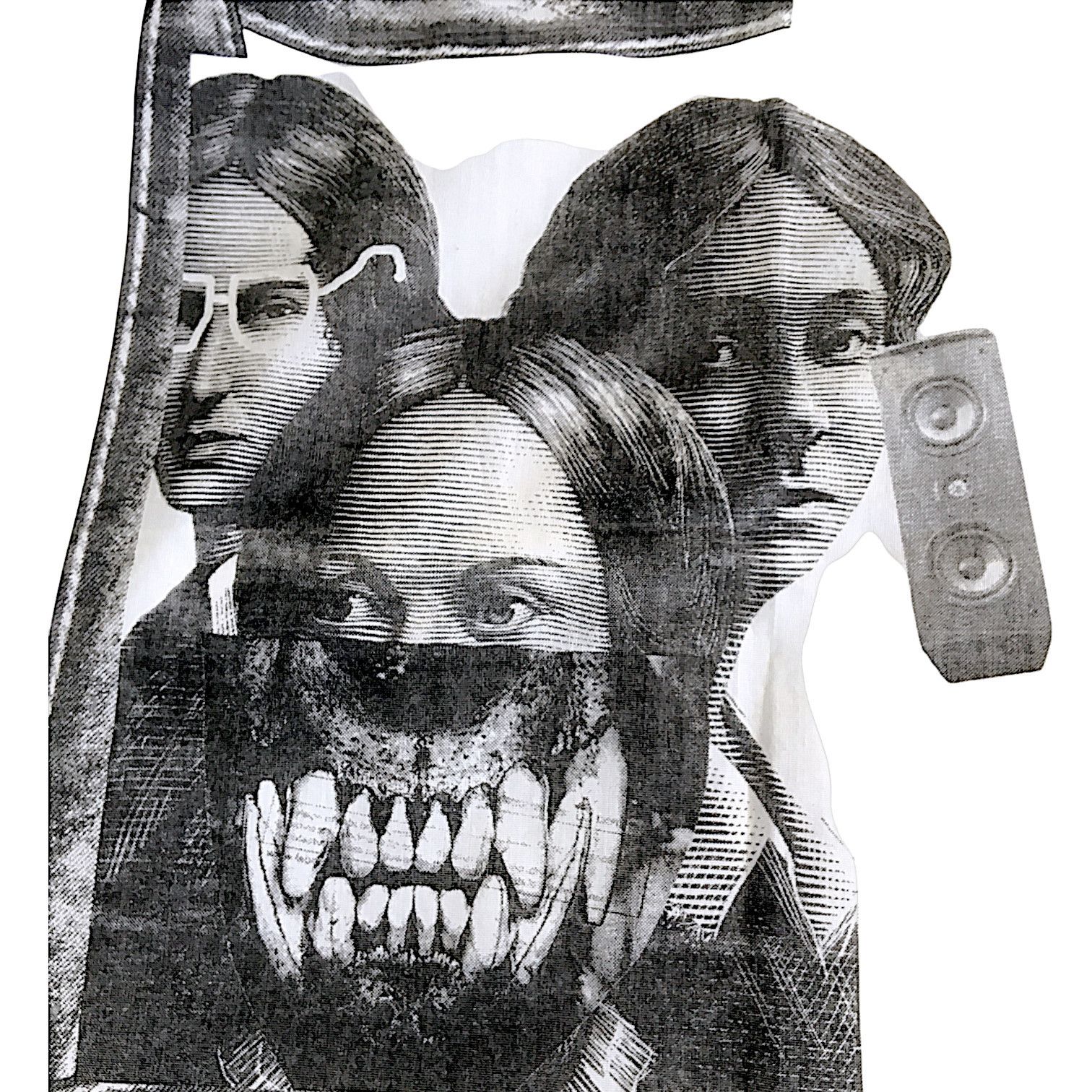 Vintage Fabrics Interseason Archive Scarf – FW 2004-05 "Adhocracy" Size ONE SIZE - 3 Thumbnail