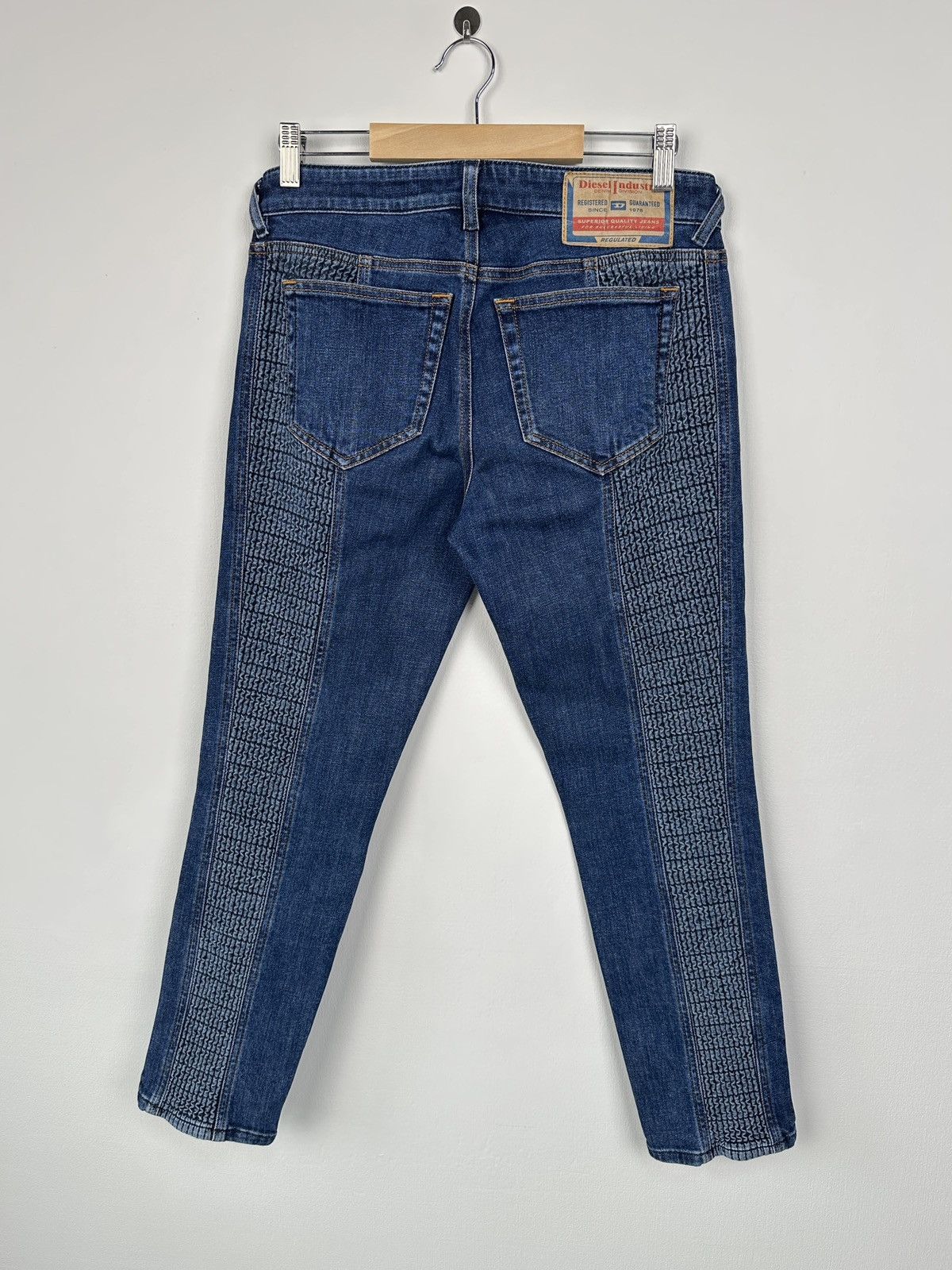 Diesel DIESEL D-Vision 09d22 Skinny Jeans Women’s Denim Pants W 27 Size 27" / US 4 / IT 40 - 2 Thumbnail