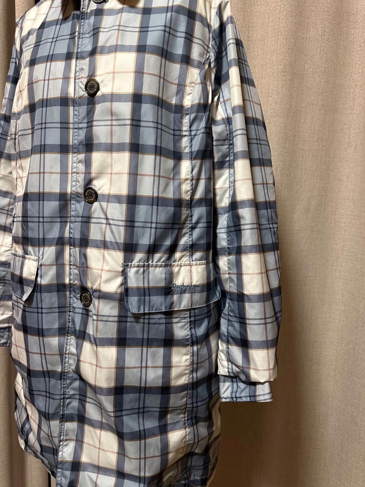 Barbour BARBOUR CHECK REVERSIBLE DERBY MAC LAMINATED RAIN JACKET Size XXL / US 16-18 / IT 52-54 - 4 Thumbnail