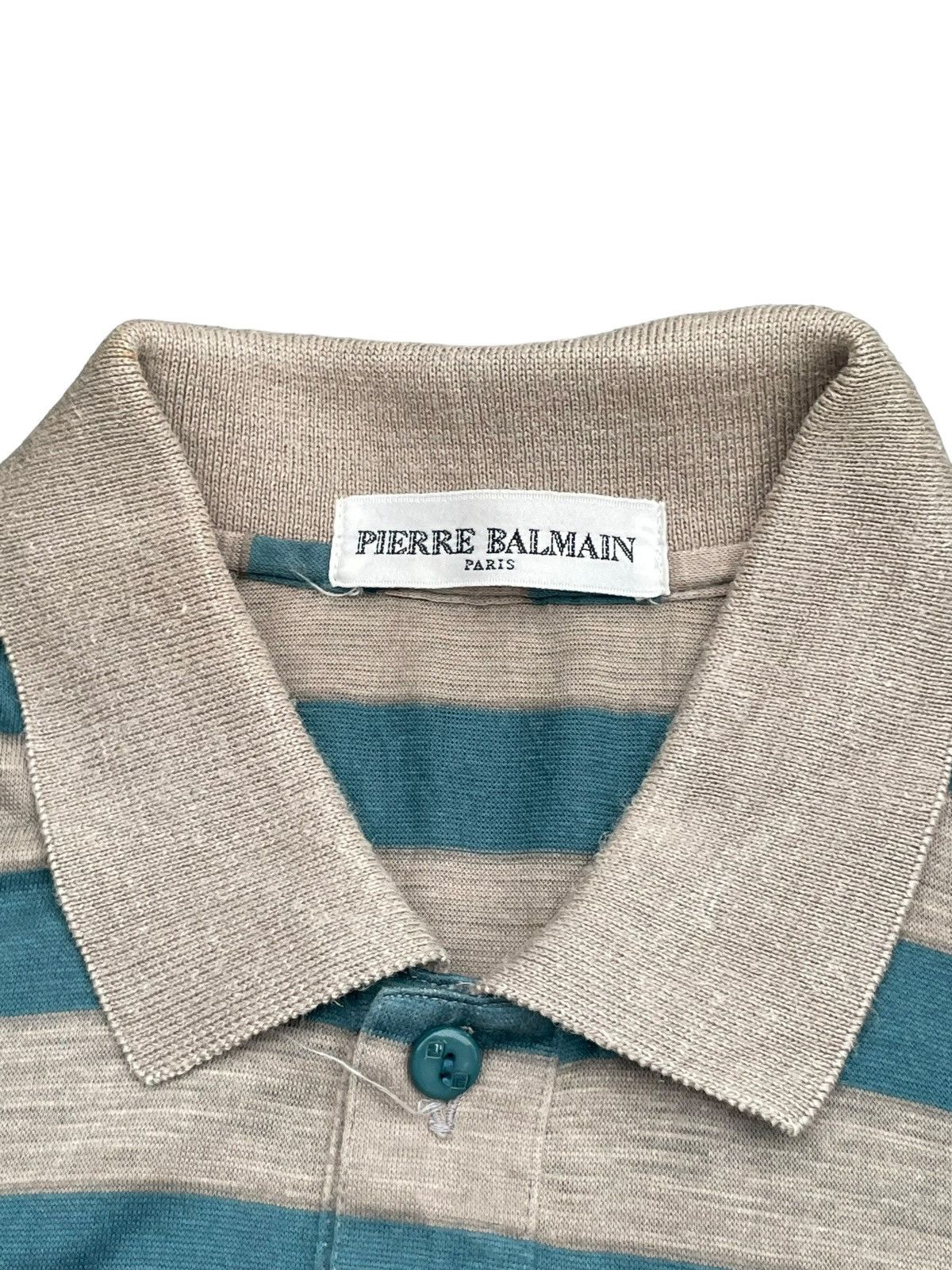 Pierre Balmain Vintage Pierre Balmain Paris Polo Tshirt Size US M / EU 48-50 / 2 - 6 Thumbnail