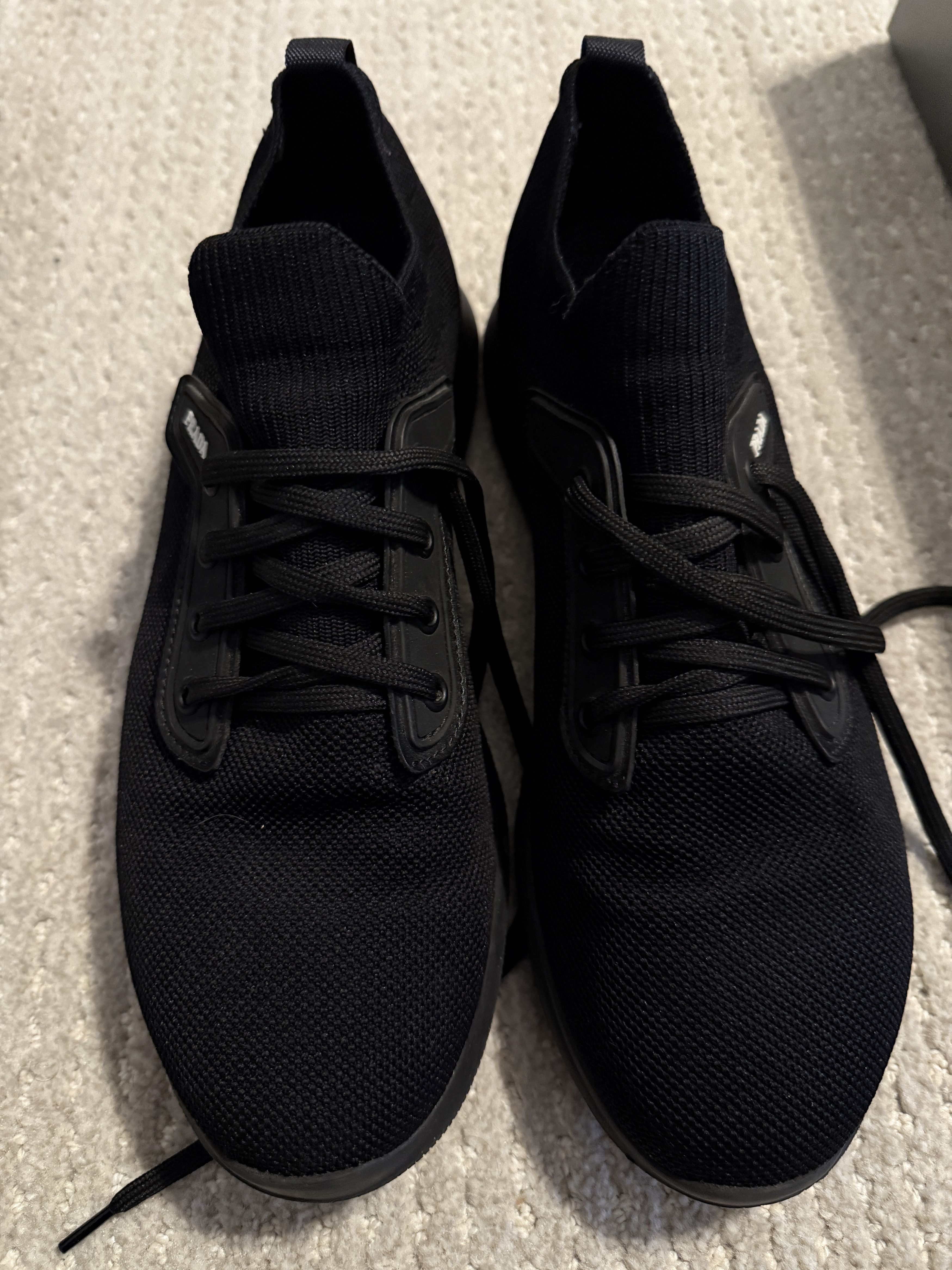 Prada Prada Rare Knit Sneakers 9.5 Black Size US 9.5 / EU 42-43 - 2 Thumbnail