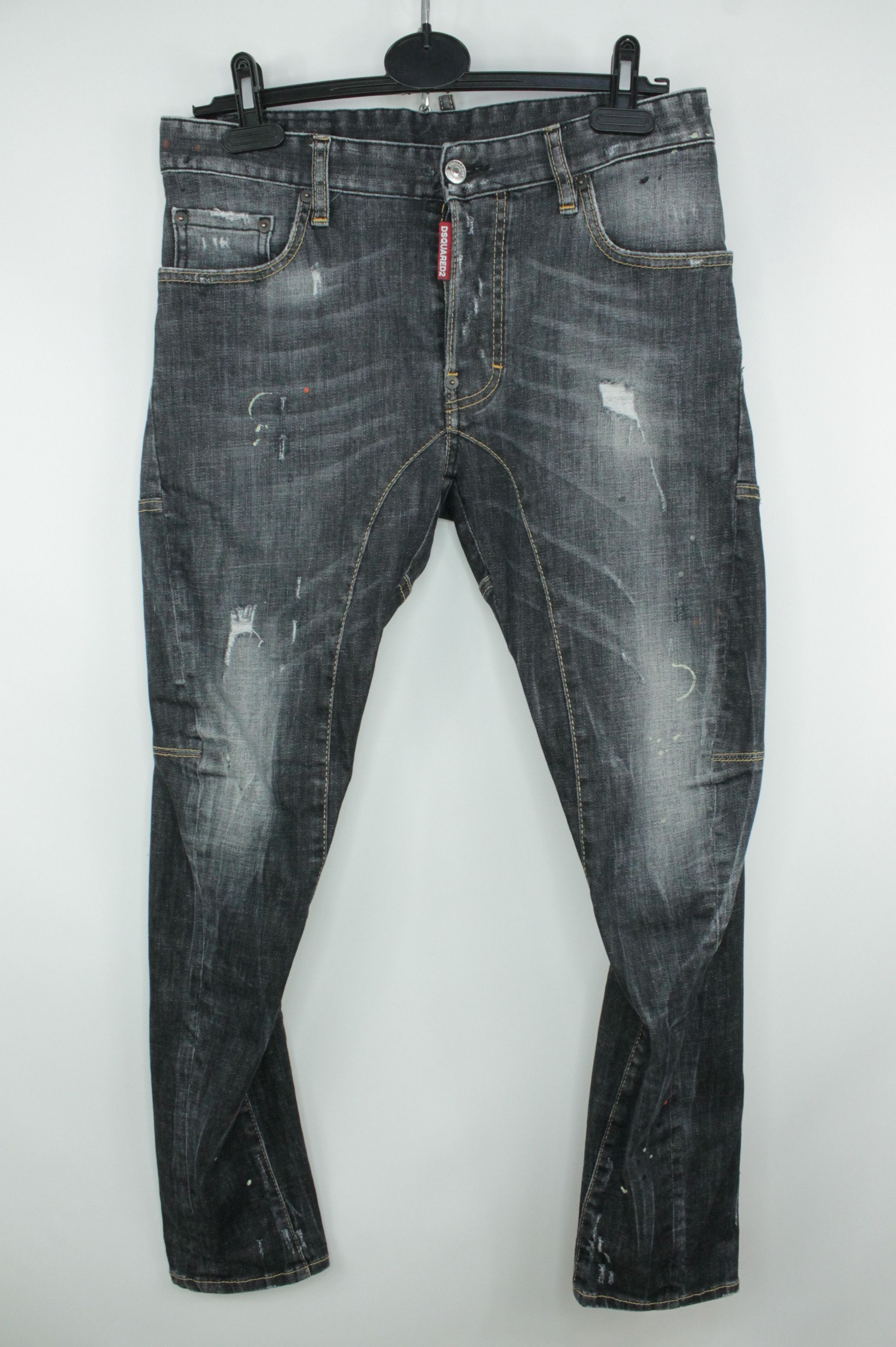 Dsquared2 Dsquared2 Tidy Biker Distressed Denim Skinny Jeans Men's Size US 30 / EU 46 - 3 Thumbnail