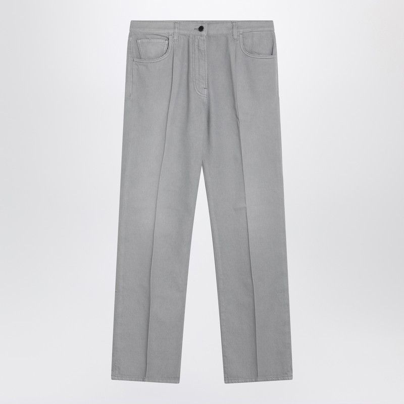 Prada Prada Grey Washed Denim Jeans Size 27" / US 4 / IT 40 - 1 Thumbnail