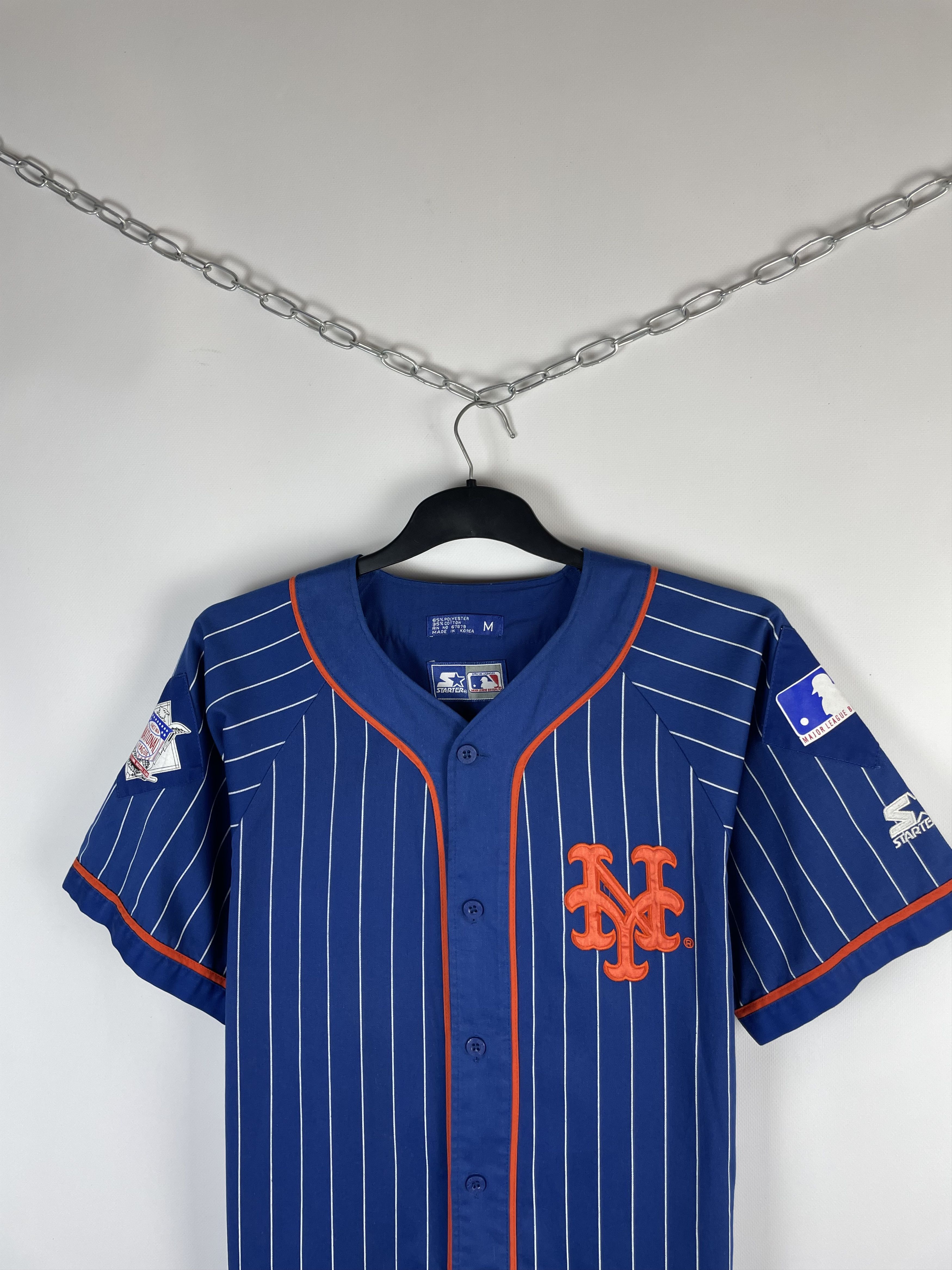 MLB NEW YORK METS BASEBALL JERSEY SHIRT MLB Size US M / EU 48-50 / 2 - 3 Thumbnail