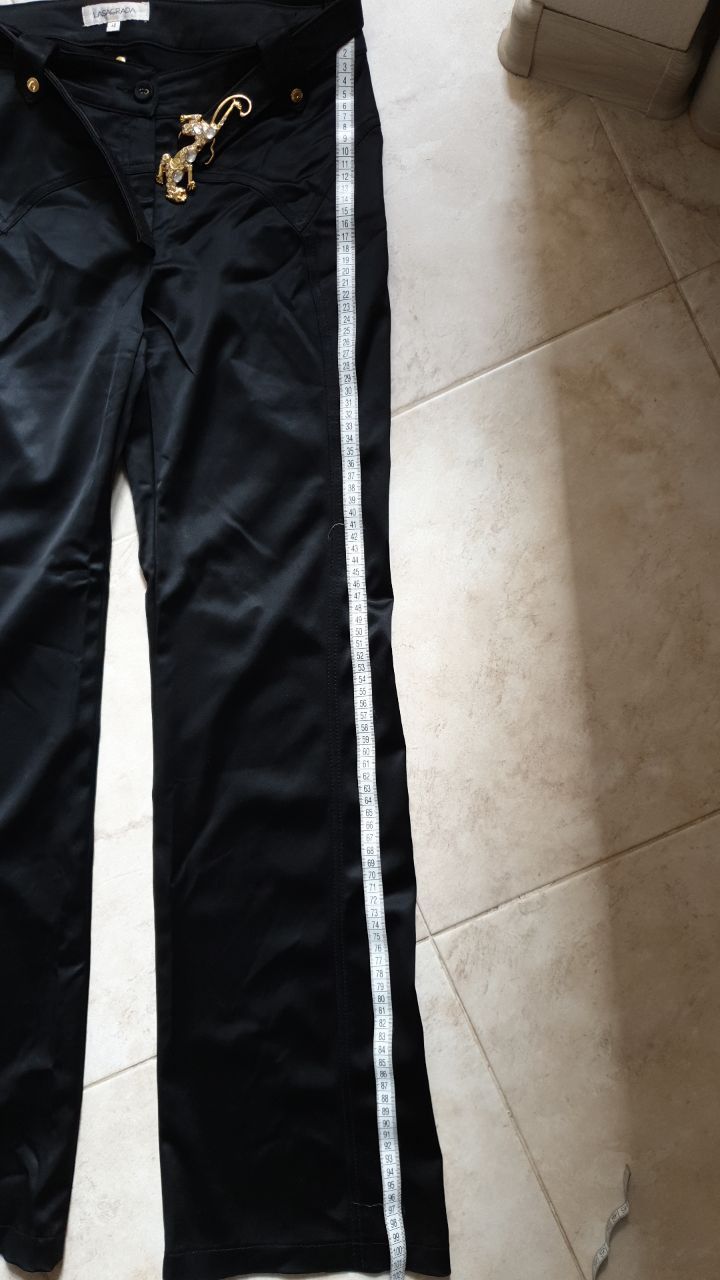 Lasagrada black silky pants IT sz 40