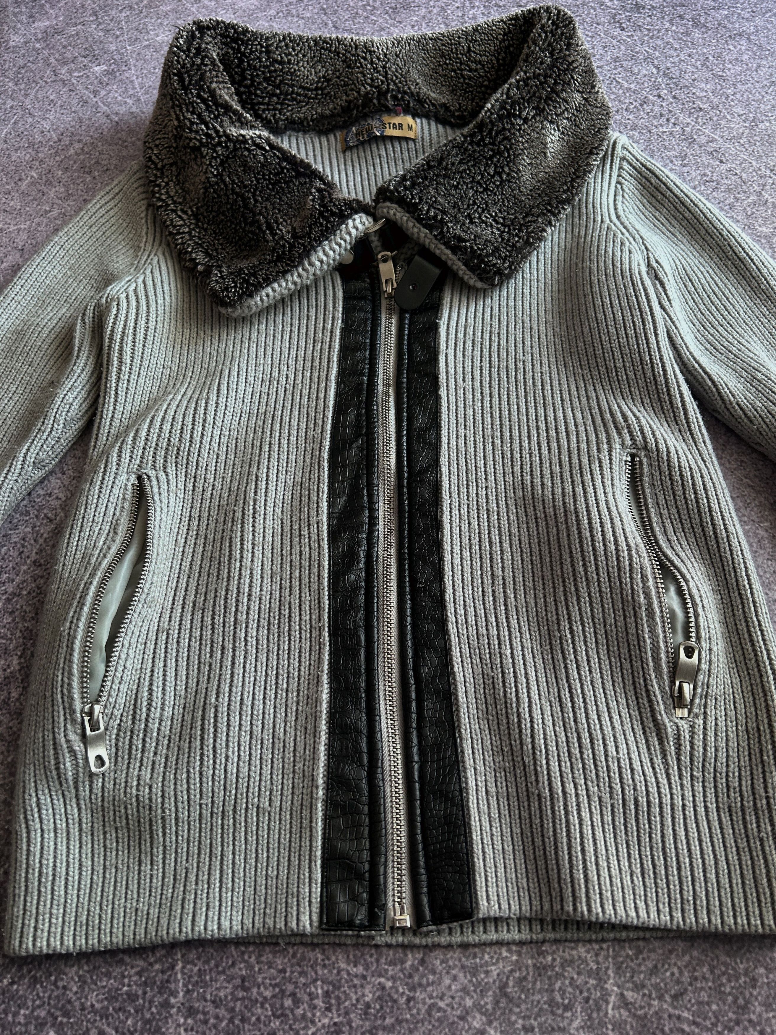 Japanese Brand VTG If Six Was Nine Hysteric Style Fur Sweater Hoodie 90s Size US S / EU 44-46 / 1 - 5 Thumbnail