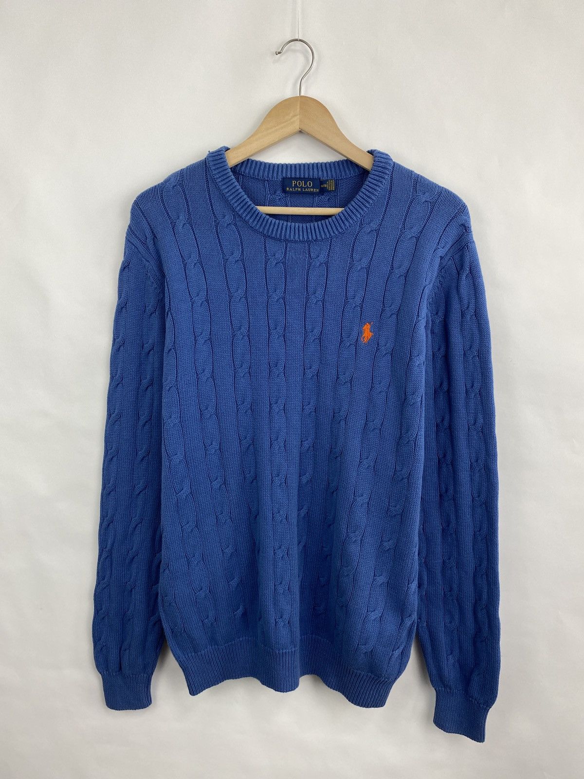 Polo Ralph Lauren 🇺🇸 Ralph Lauren Knitted Sweater Rare Retro Hype Y2K Size US XL / EU 56 / 4 - 3 Thumbnail