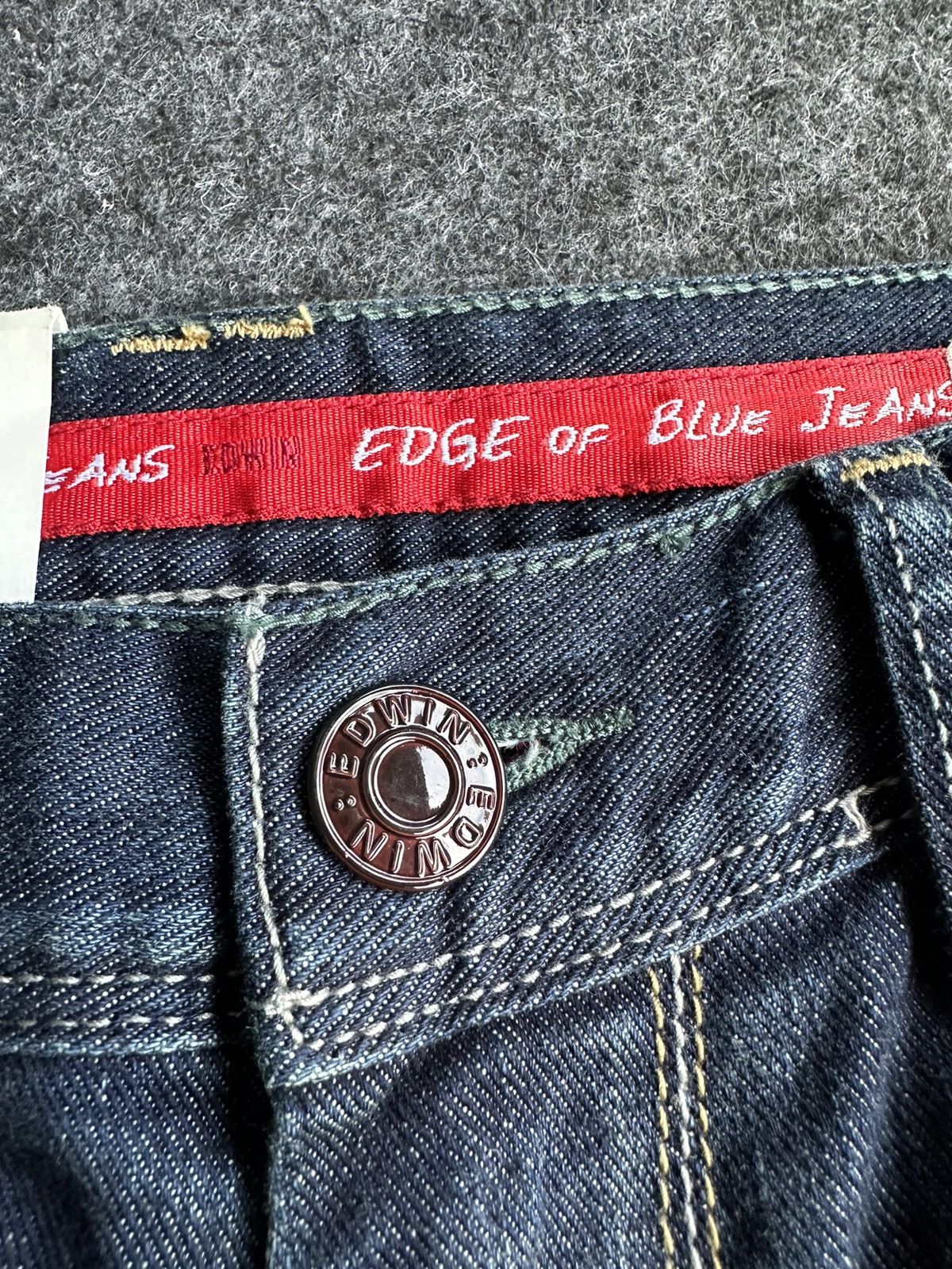 Edwin Edwin S503 Edge Flare Design Denim 32x32 D384 Size US 32 / EU 48 - 12 Thumbnail