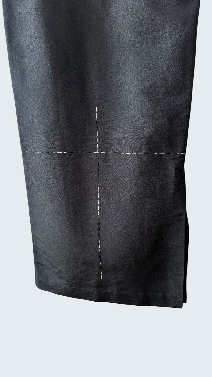 Yohji Yamamoto Yohji Yamamoto SS2000 Runway Backless Silk Stitch Dress Size S / US 4 / IT 40 - 9 Thumbnail