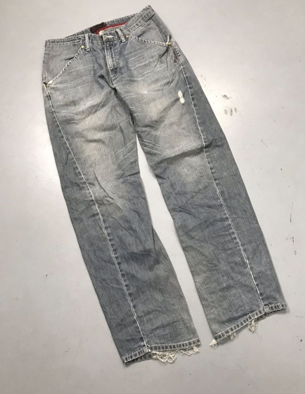 Levi's Vintage Levi’s engineer jeans denim Size US 30 / EU 46 - 2 Thumbnail