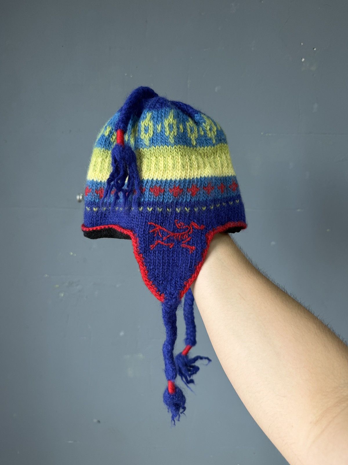 帽子 ARC'TERYX Contrail Knit Toque Free size Arc'teryx Arcteryx Contrail Toque Multicolour Wool knit Chullo Hat