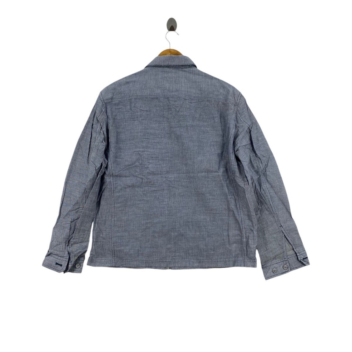 Japanese Brand INSPIRE Japanese Brand Hickory Multi Pockets Blue Bomber Size US L / EU 52-54 / 3 - 3 Thumbnail