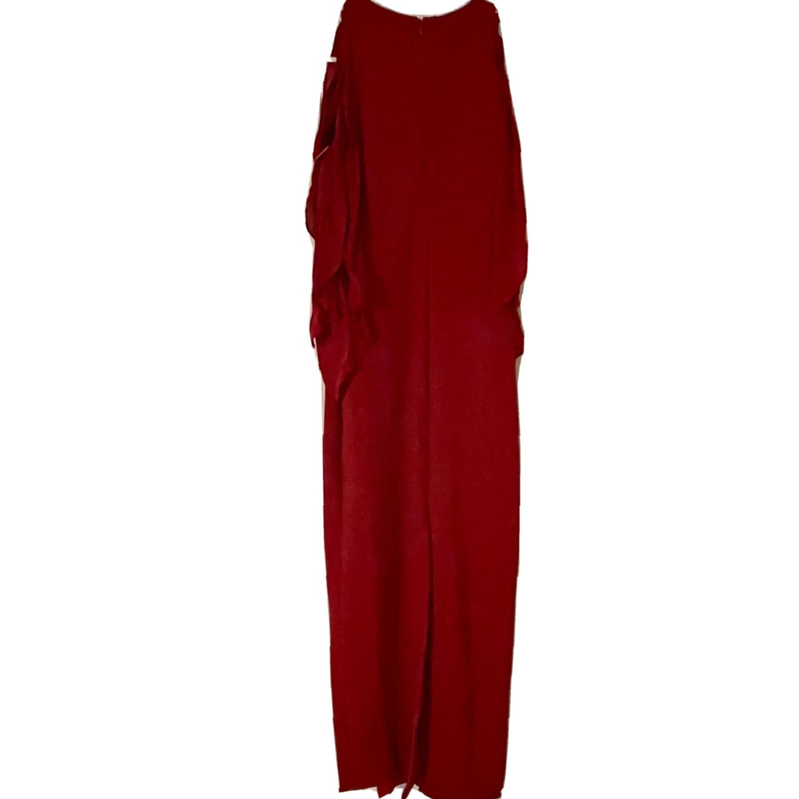 Parker Parker Black Label Red Maxi Gown dress size 4 Silk 100% Combo Women Regular Long Color Red Style Maxi Dress Length Long Size S / US 4 / IT 40 - 4 Thumbnail