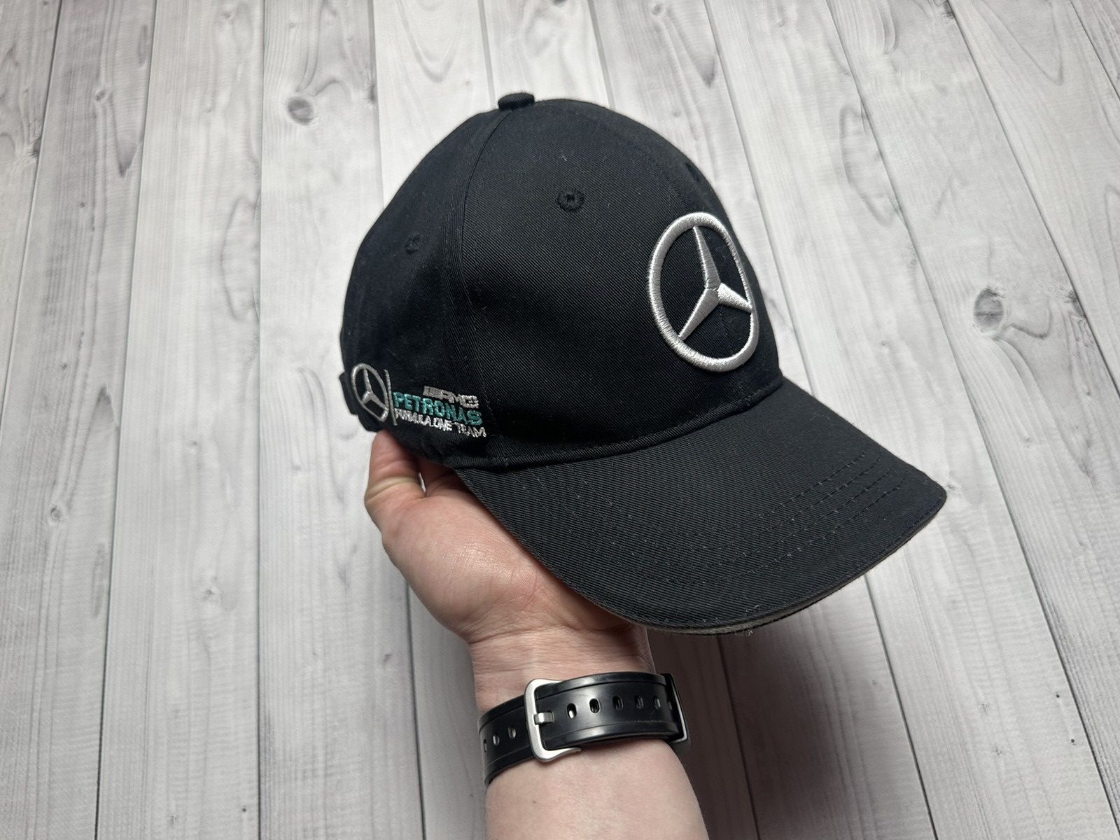 Mercedes-Benz × Vintage Vintage Mercedes Benz AMG racing cap logo black Size ONE SIZE - 1 Thumbnail