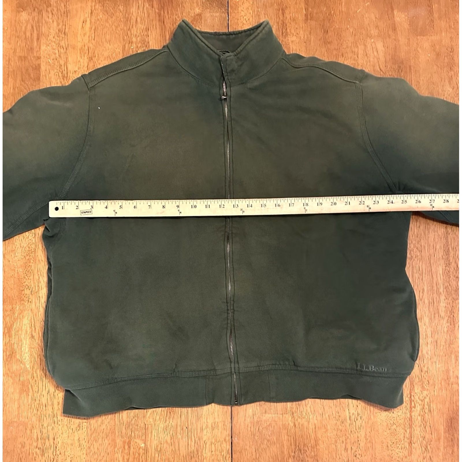 Vintage LL Bean Katahdin Iron Works Sherpa Lined Jacket XL Green Sun Faded Size US XL / EU 56 / 4 - 7 Thumbnail