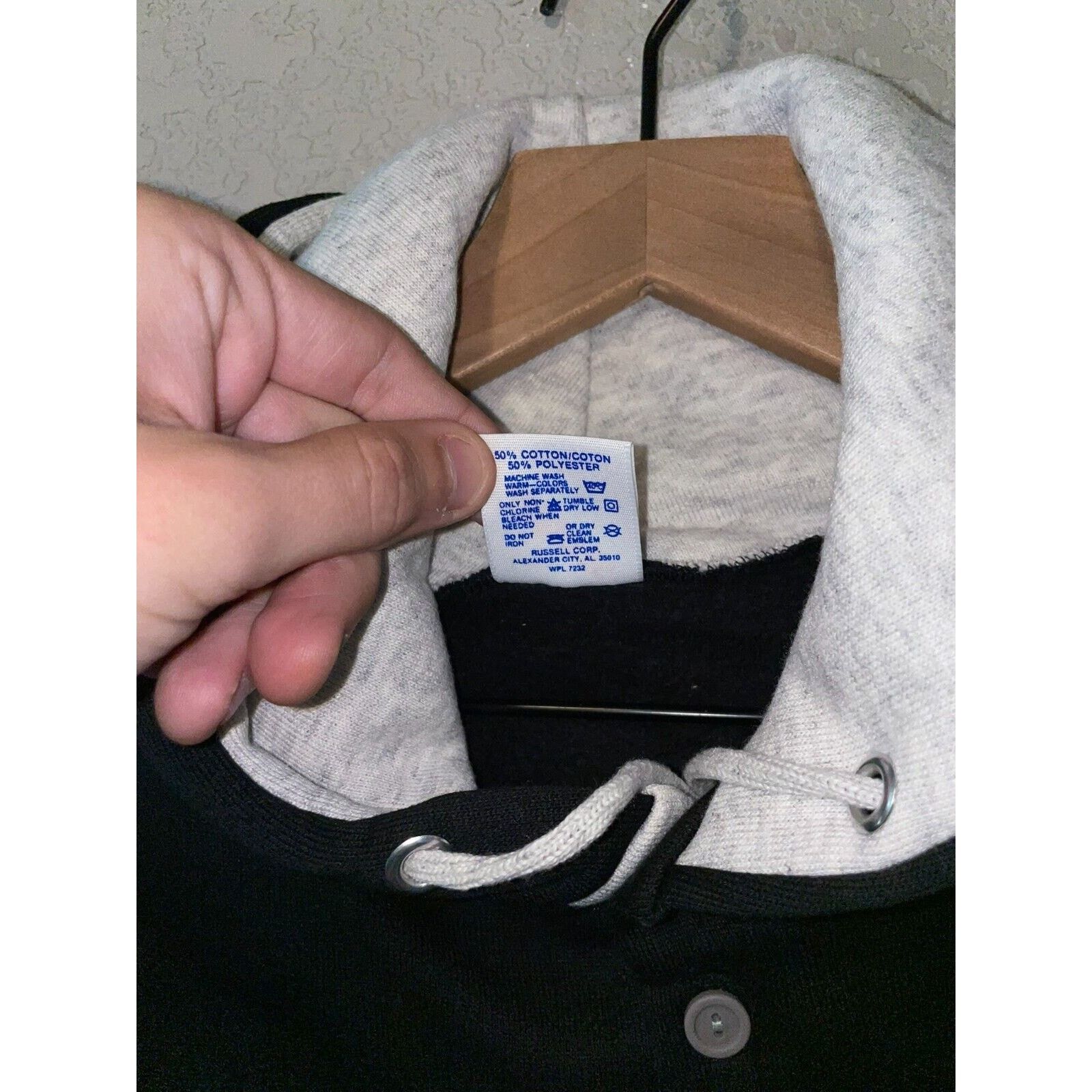 Jerzees Vintage Montana Hoodie Jacket Jerzees 1990s VTG 90s Small Size US S / EU 44-46 / 1 - 9 Thumbnail