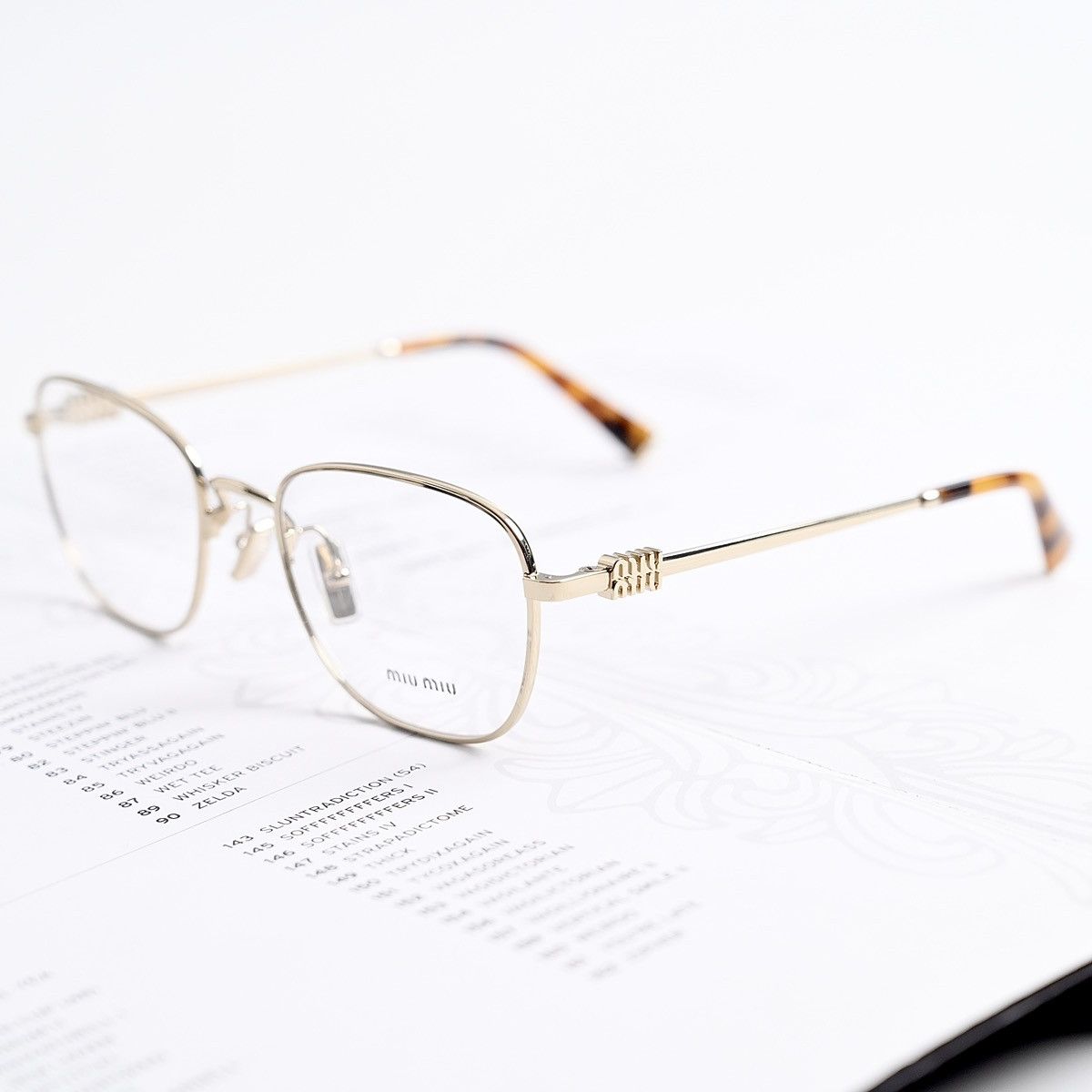 Miu Miu MIU MIU 0MU 50WV ZVN1O1 GLASSES Size ONE SIZE - 2 Thumbnail