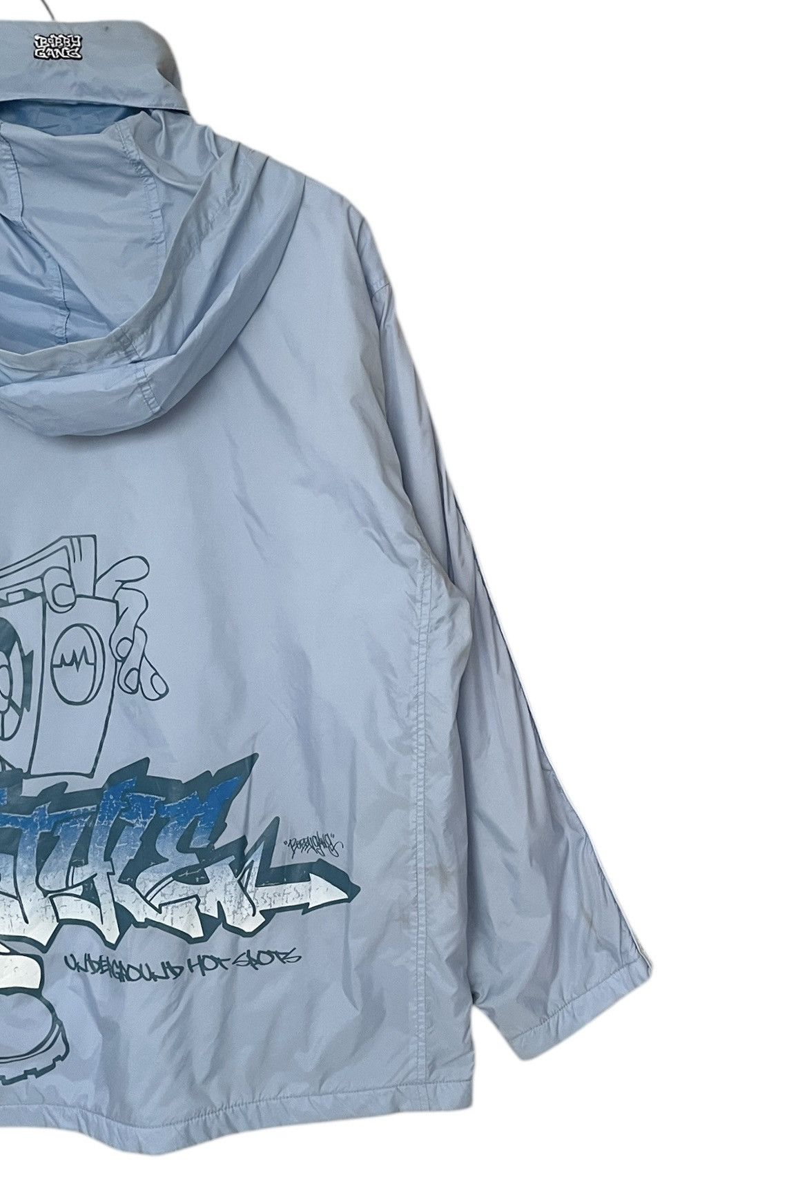 Vintage Vintage Brand Bobby Gang Hip Hop Nylon Jacket 1990s Size US M / EU 48-50 / 2 - 6 Thumbnail