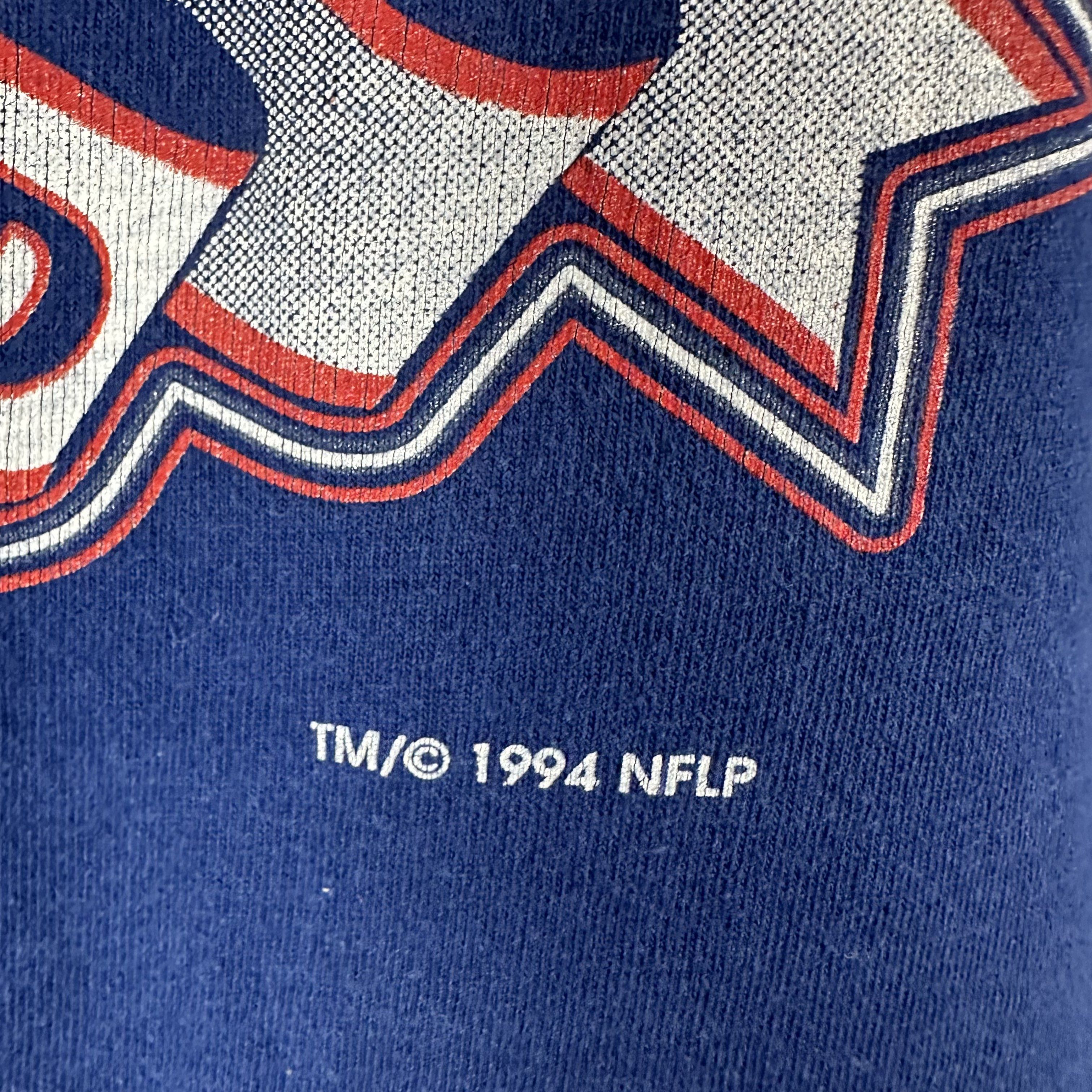 Vintage Vintage 1994 New England Patriots NFL T-shirt Size US XL / EU 56 / 4 - 5 Thumbnail