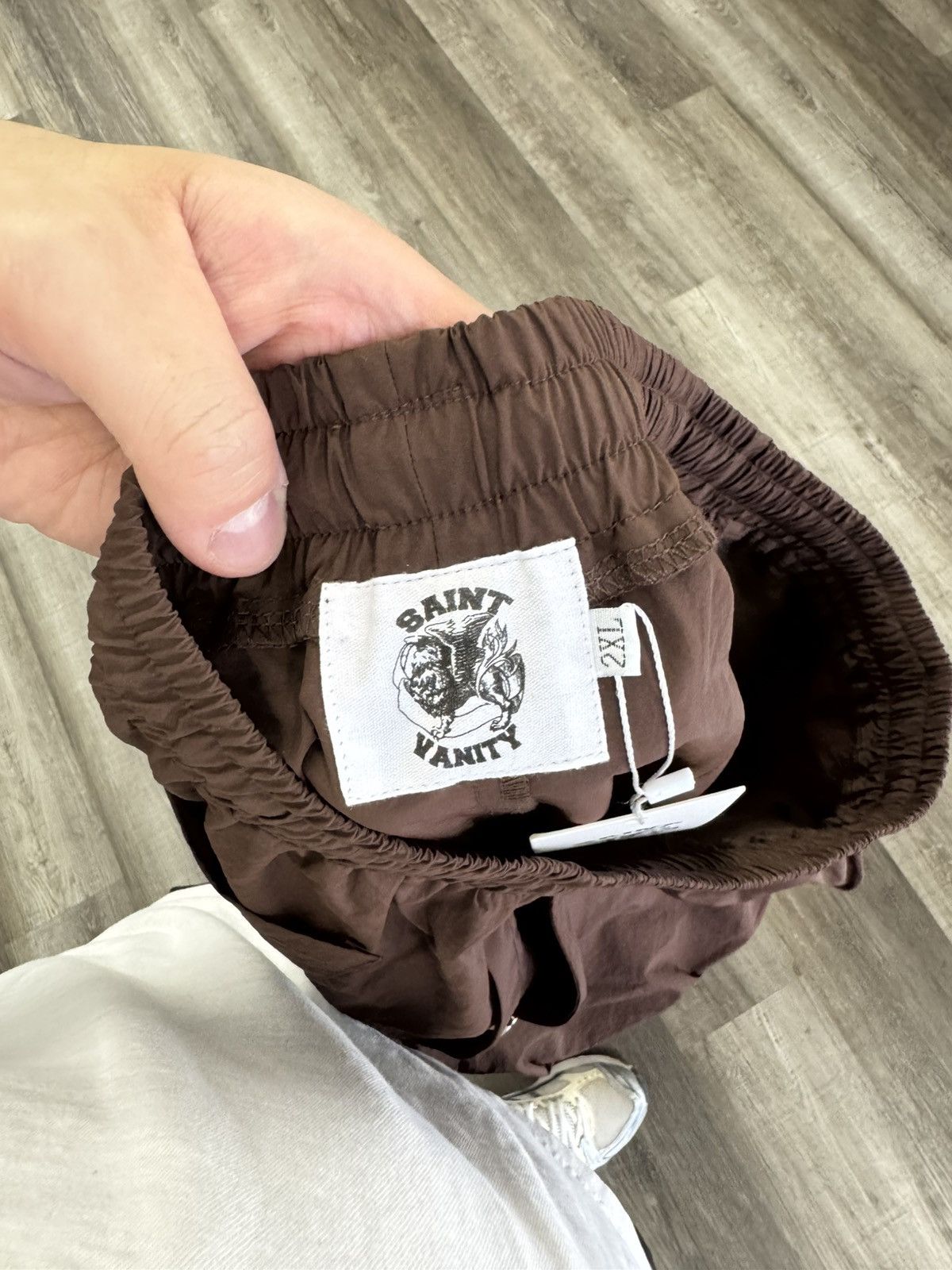 Saint Vanity Saint vanity brown nylon track pants Size US 40 / EU 56 - 3 Thumbnail