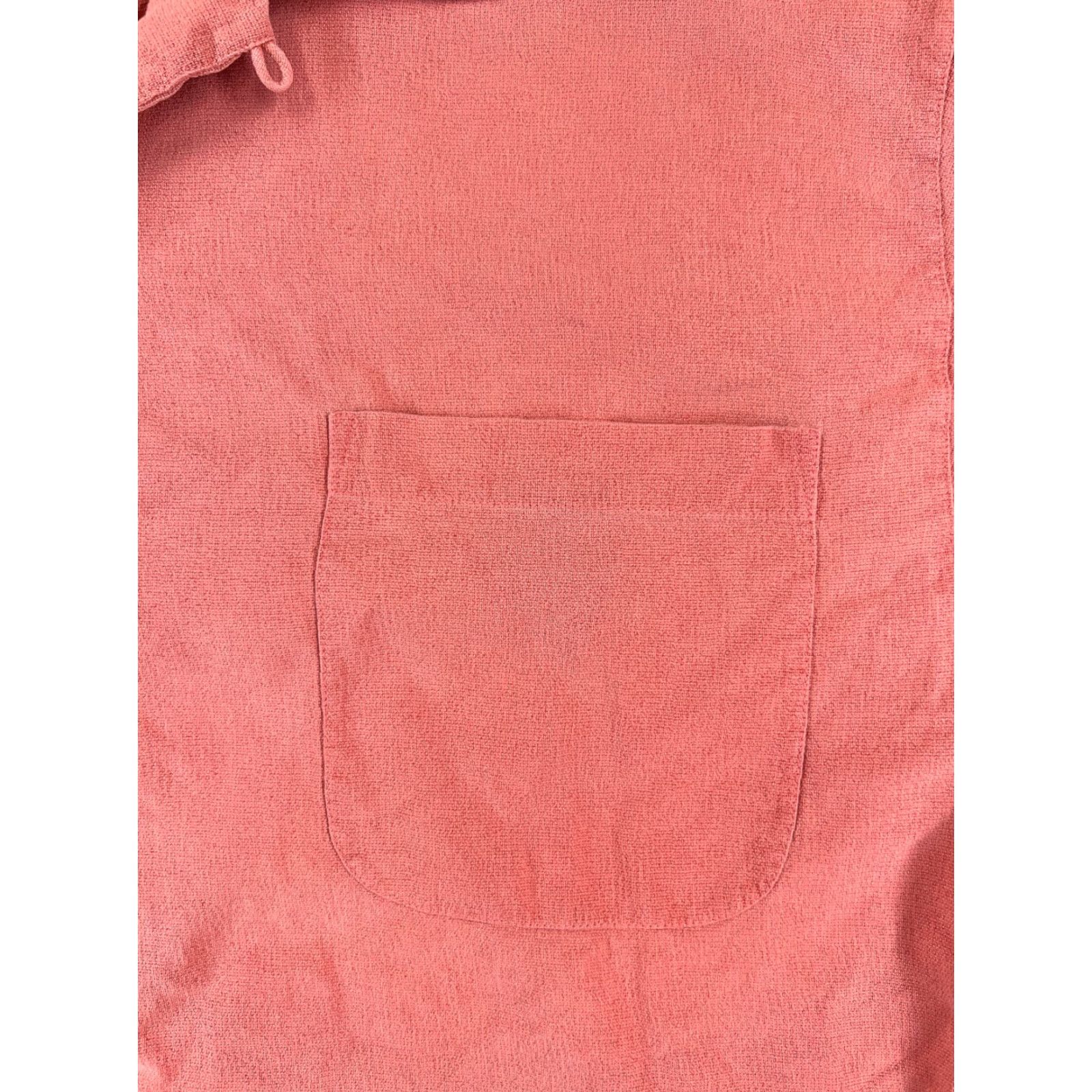 Tommy Bahama Tommy Bahama Shirt Men Large Pink Solid 100% Silk Hawaiian Button Up Vacation Size US L / EU 52-54 / 3 - 6 Thumbnail
