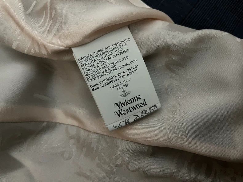 Vivienne Westwood Vivienne Westwood Wear a suit with a three-button vase Size XS / US 0-2 / IT 36-38 - 5 Thumbnail