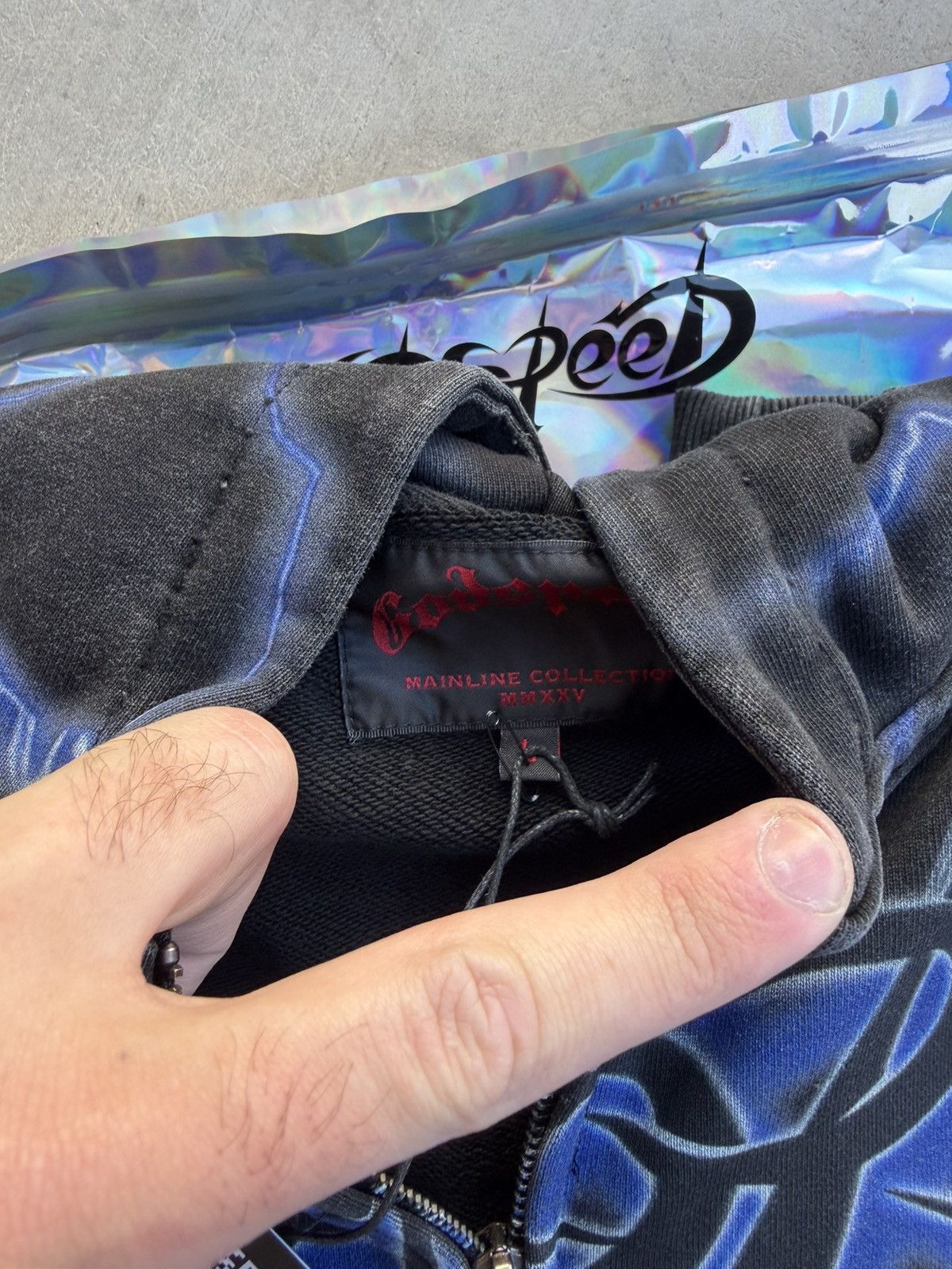 Godspeed Godspeed Voltage Zip Hoodie Blue Size Large Brand New Size US L / EU 52-54 / 3 - 8 Thumbnail