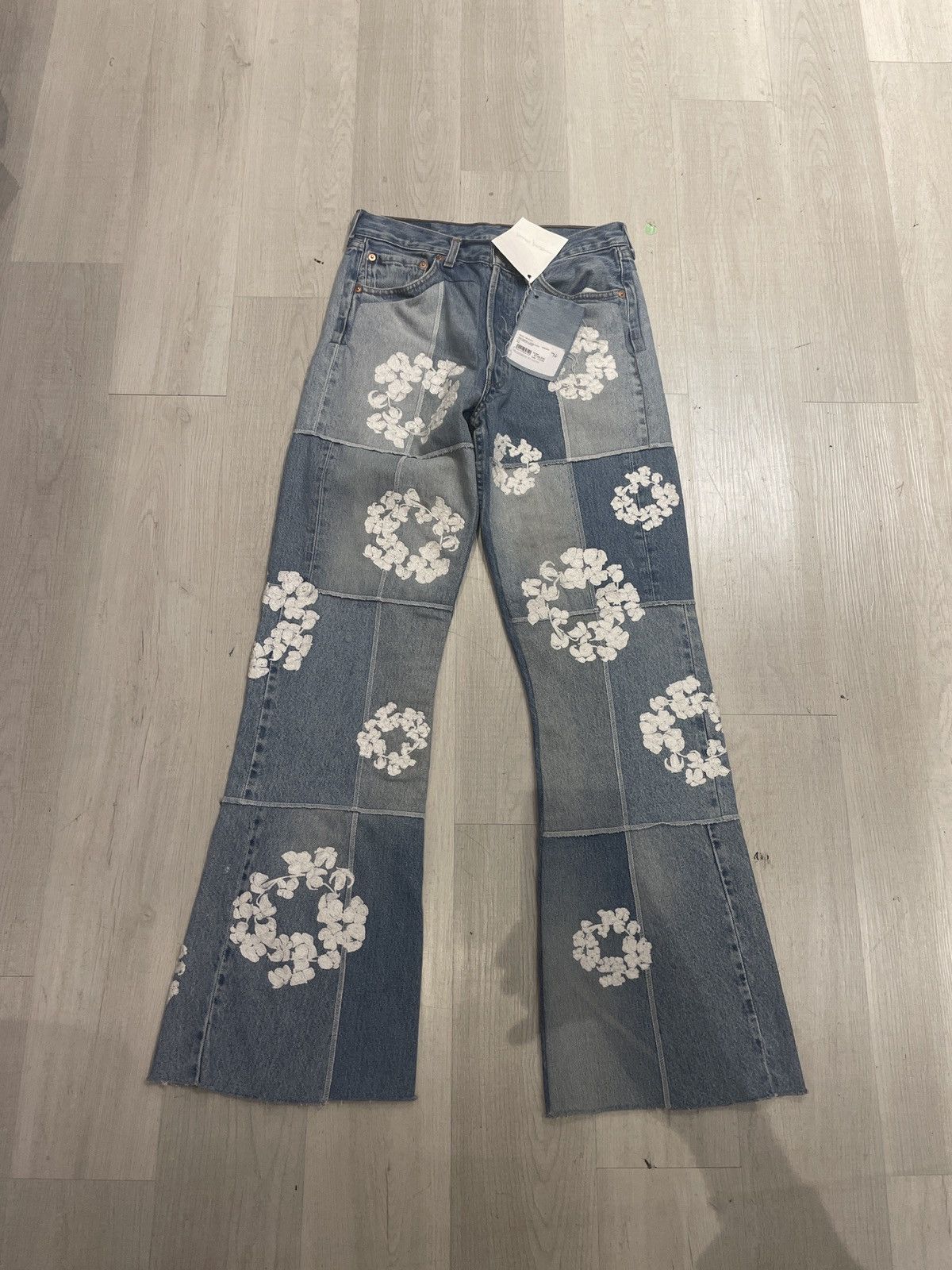 DENIM TEARS × READYMADE Readymade x Denim Tears Flare Jeans Size US 30 / EU 46 - 1 Thumbnail
