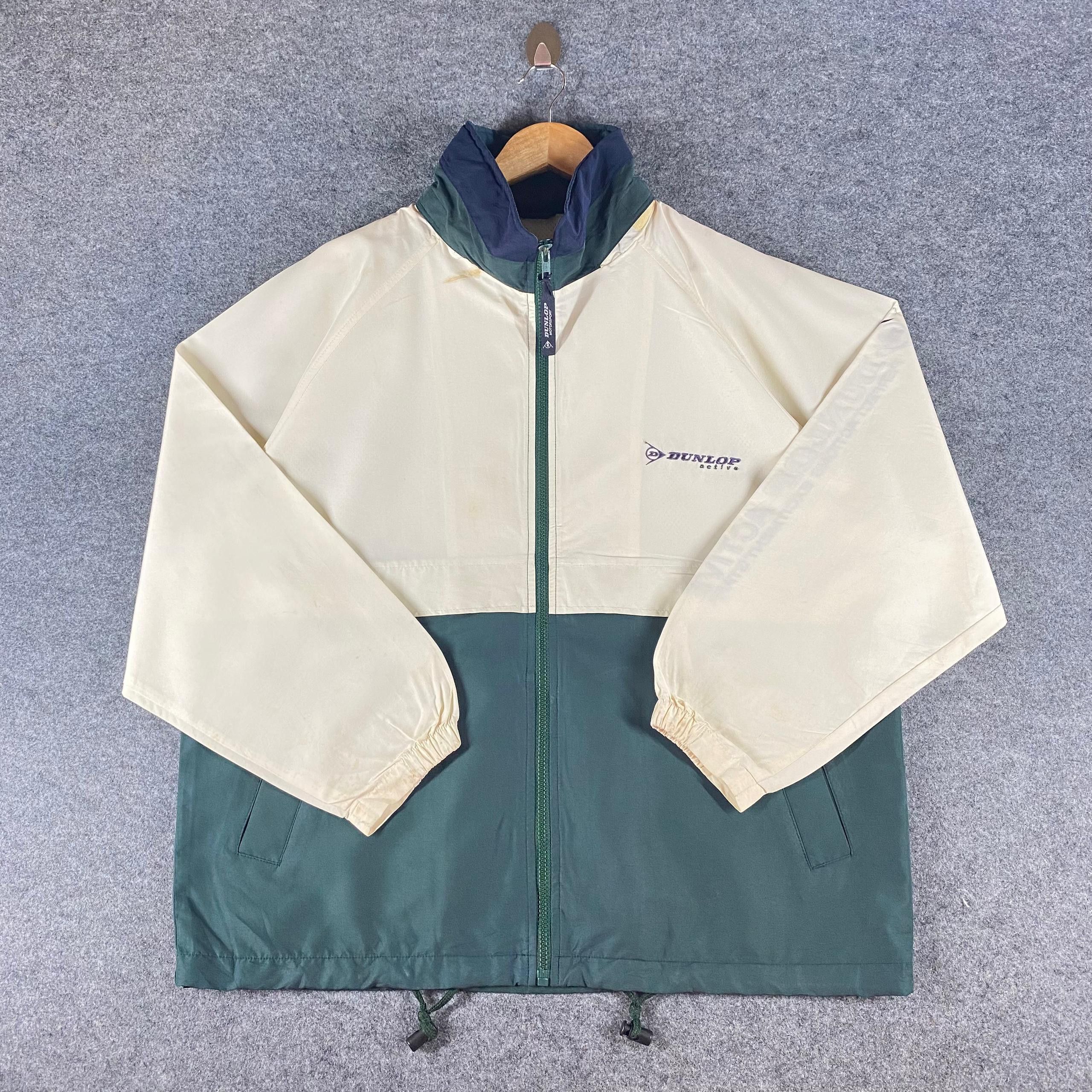 Dunlop Vintage 90s Dunlop Motorsports Light Jacket Size US L / EU 52-54 / 3 - 3 Thumbnail