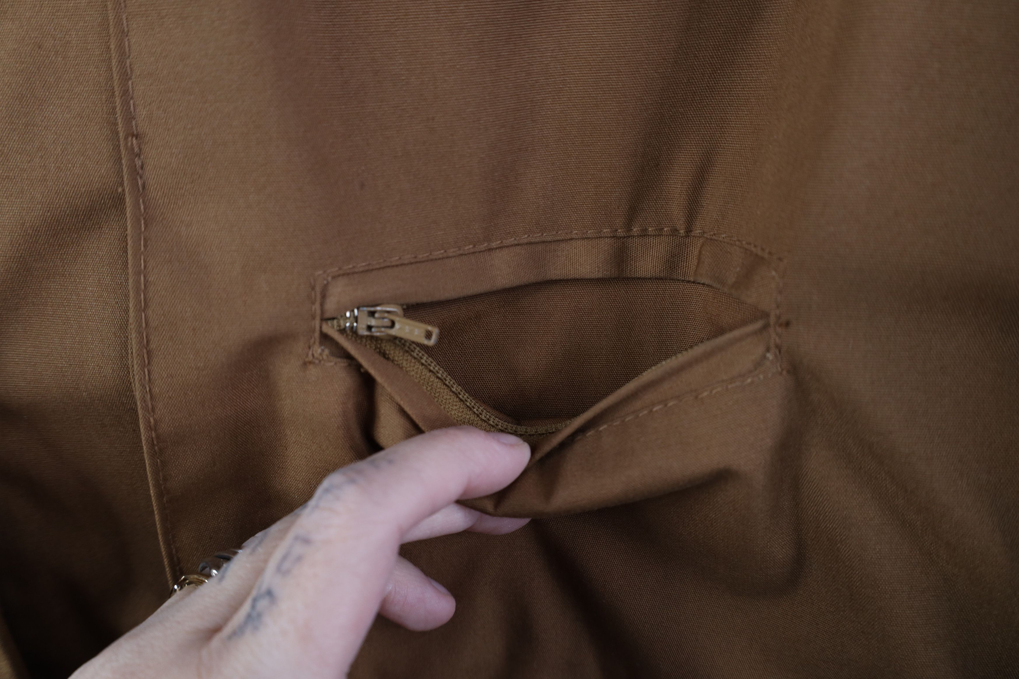 Vintage Vintage 70s 80s Streetwear Corduroy Collar Chore Jacket Size US M / EU 48-50 / 2 - 7 Thumbnail