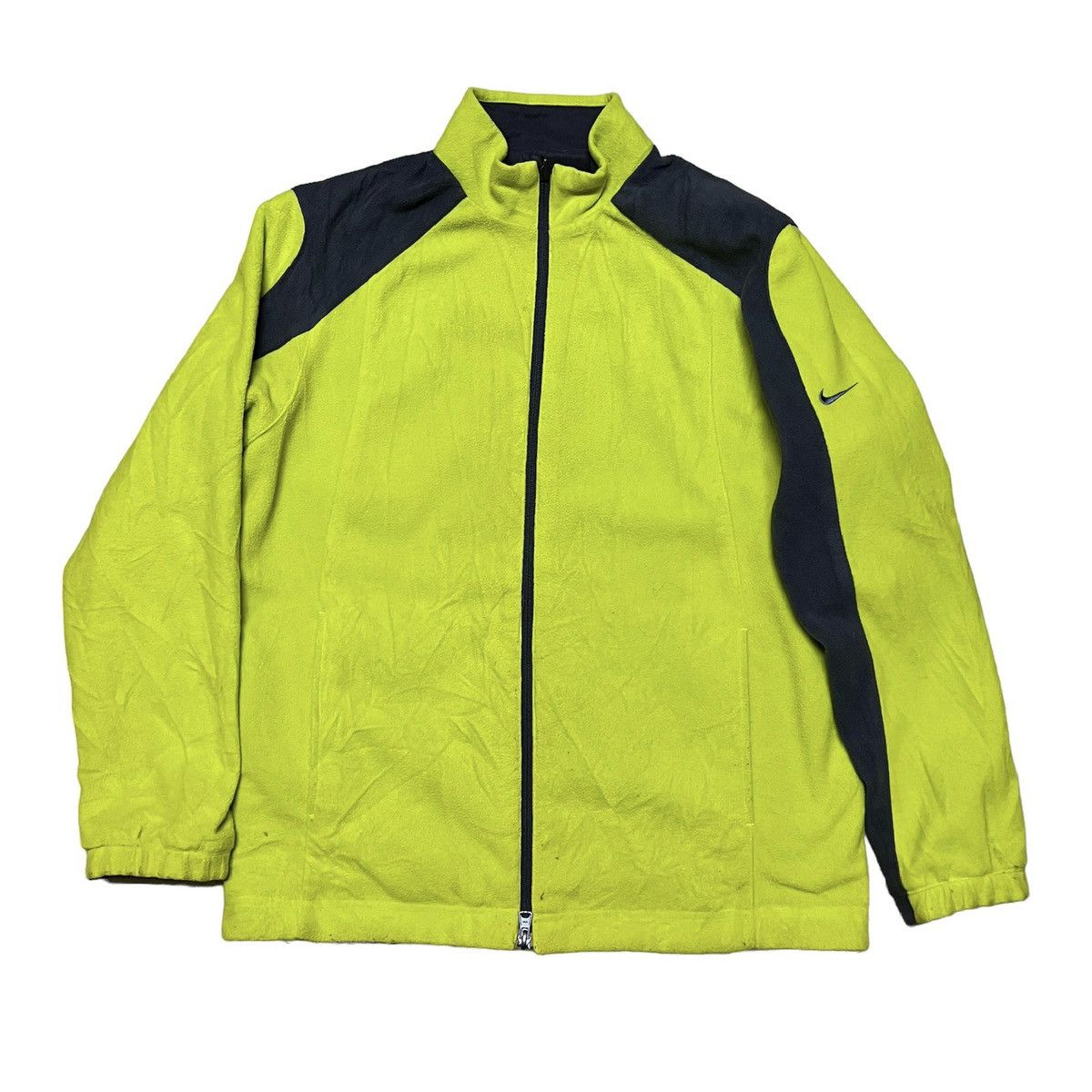 Nike Nike Golf Reversible Fleece Zipper Sweater Size US L / EU 52-54 / 3 - 2 Thumbnail
