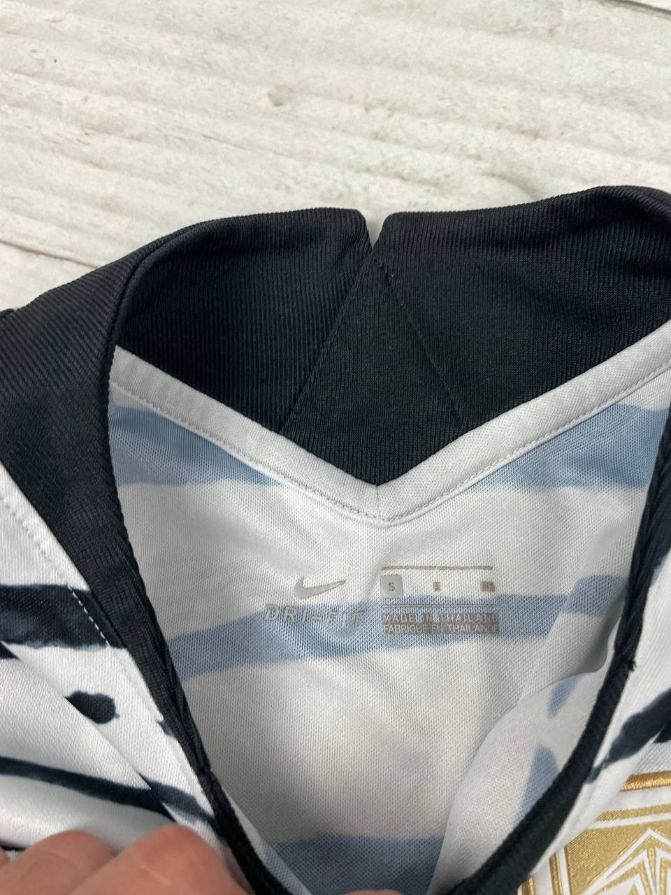 Nike Nike South Korea 2020 2021 Zebra Away Shirt Soccer Jersey Size US S / EU 44-46 / 1 - 7 Thumbnail