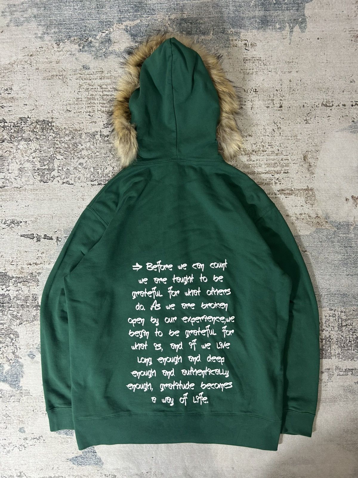Japanese Brand × Vintage Fur Zip Hoodie Vintage Ifsixwasnine Lgb Style Size US XL / EU 56 / 4 - 2 Thumbnail