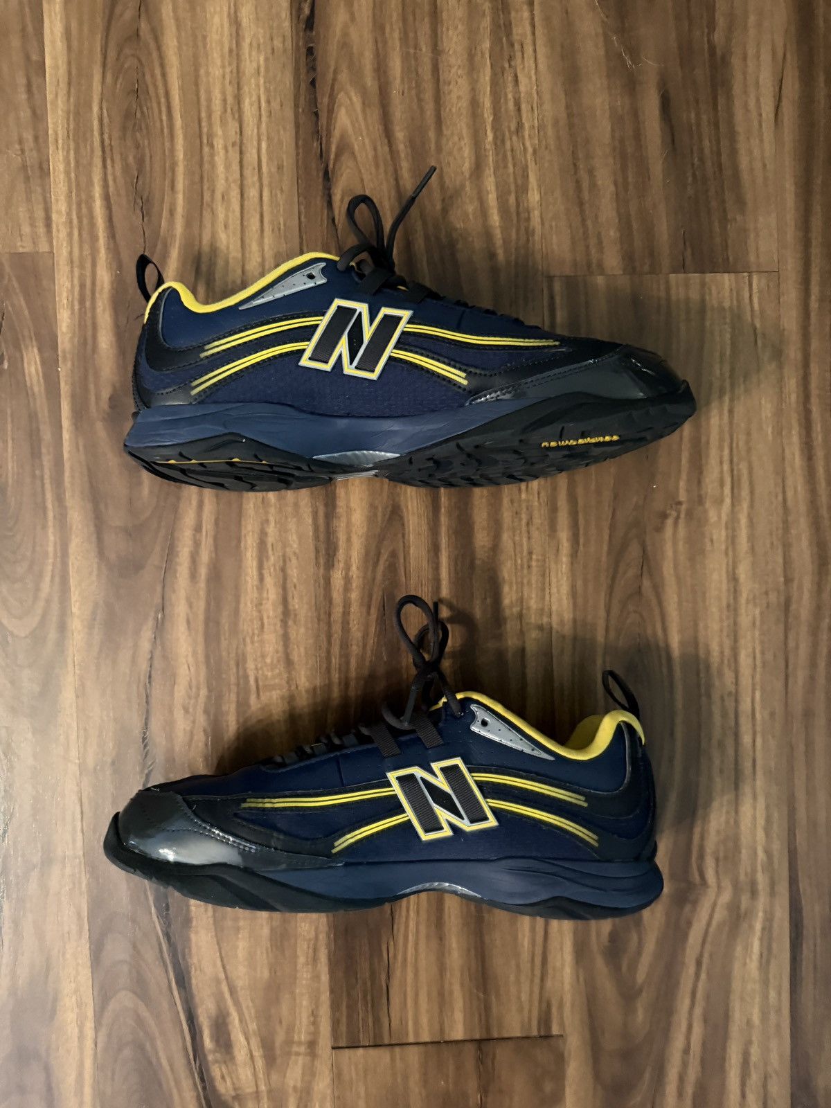 Aime Leon Dore × New Balance New Balance X Aime Loen Dore RC56 Navy Yellow Size US 11.5 / EU 44-45 - 3 Thumbnail