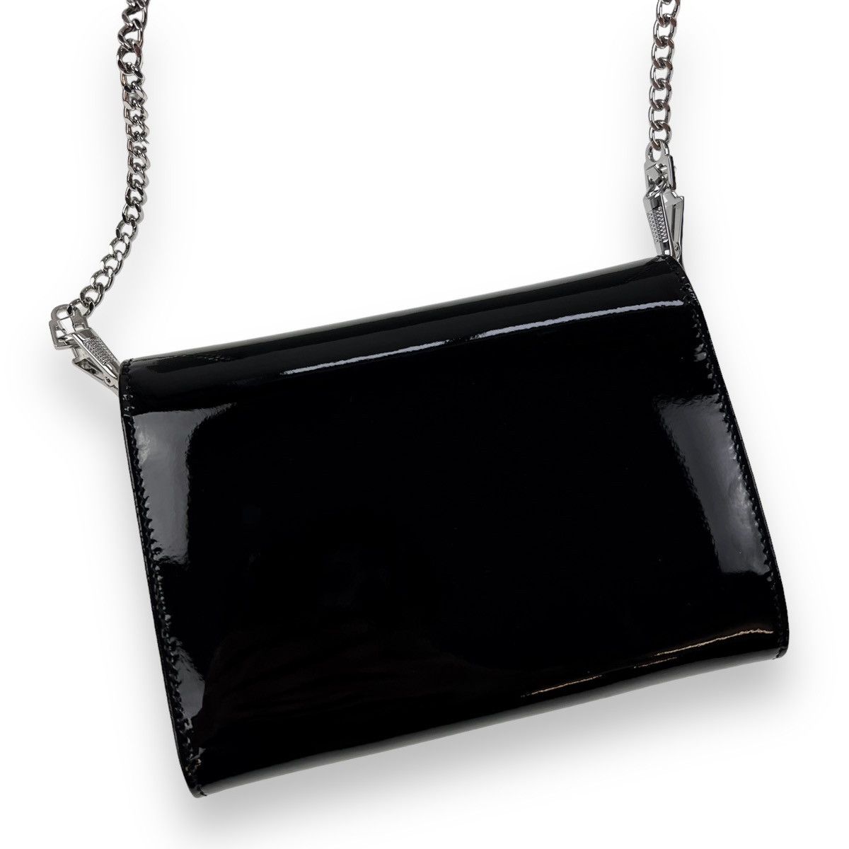 Vivienne Westwood Vivienne Westwood Shiny Patent Leather Crossbody Wallet Size ONE SIZE - 2 Thumbnail