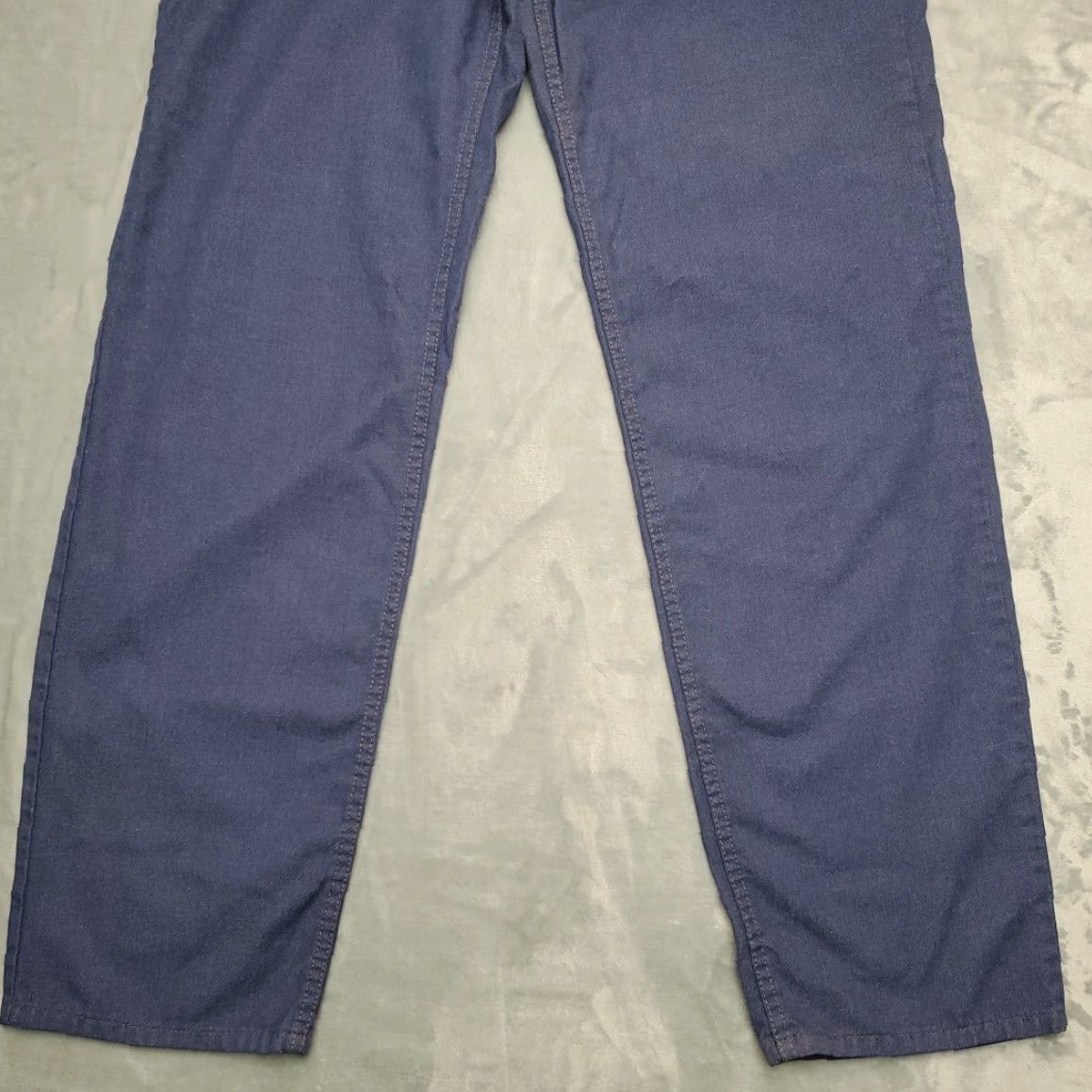 Denime VTG Tough Duck FR Jeans Mens 36x36 Blue Denim HRC2 Fire Flame Resistant 5-Pocket Cargo Pants Reg Waist 36 Inseam 35 Color Blue Mens Size US 36 / EU 52 - 2 Thumbnail