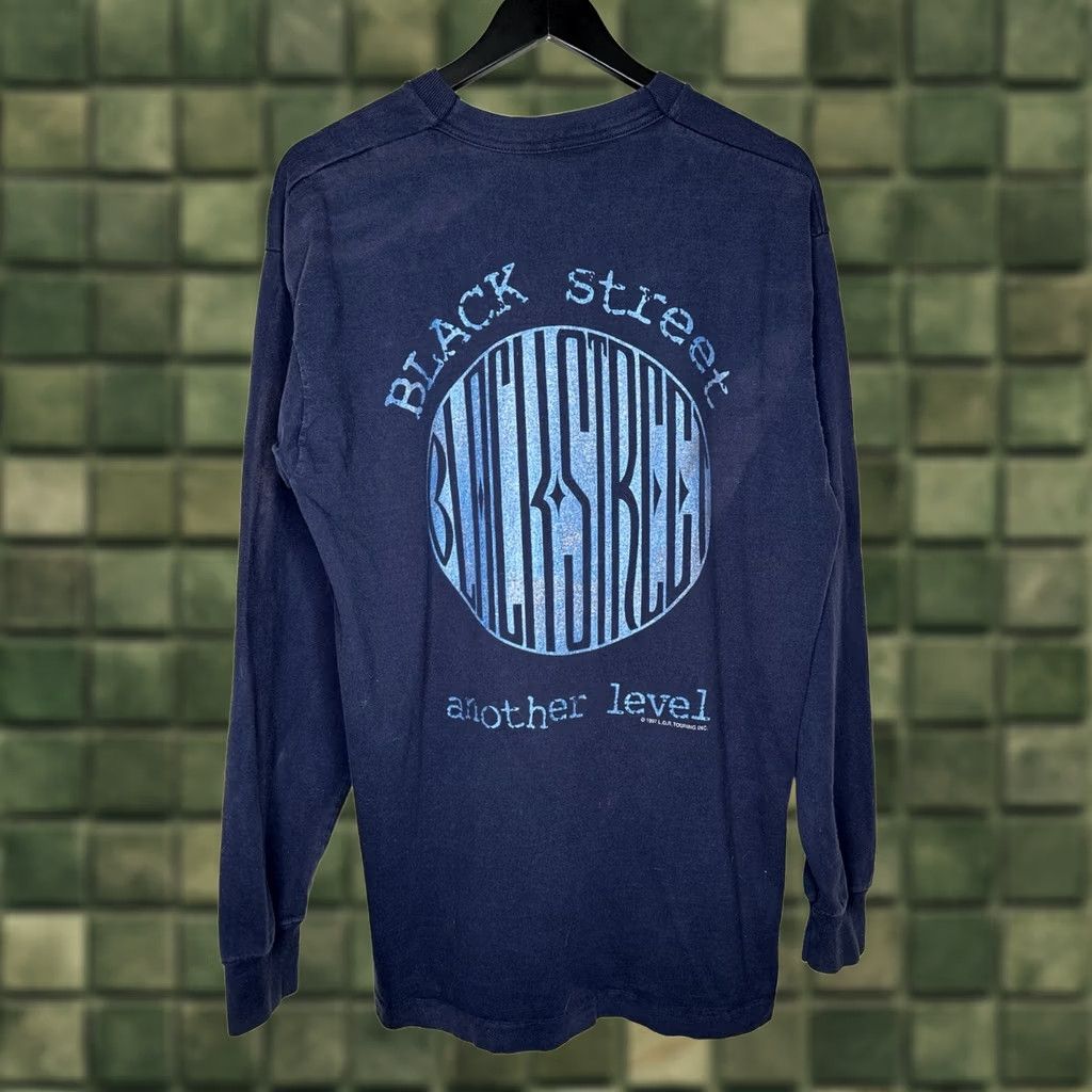 Fruit Of The Loom VINTAGE Fruit of the Loom 90s Blackstreet No Diggity Another Level R&B Band T Shirt USA XL Mens Size US XL / EU 56 / 4 - 1 Thumbnail