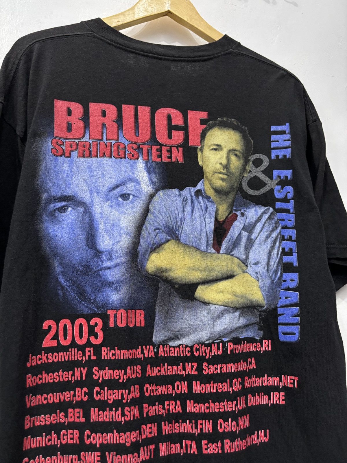 Band Tees Vintage Bruce Springsteen Tour 2003 Size US XL / EU 56 / 4 - 5 Thumbnail