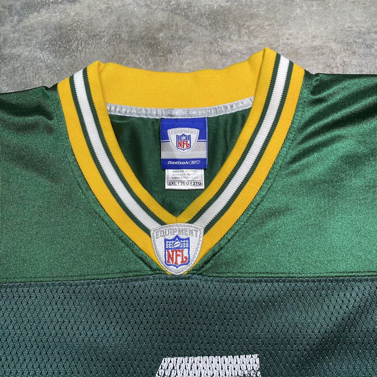 NFL × Vintage VINTAGE BRETT FAVRE GREEN BAY PACKERS REEBOK NFL JERSEY #4 Size US XXL / EU 58 / 5 - 3 Thumbnail