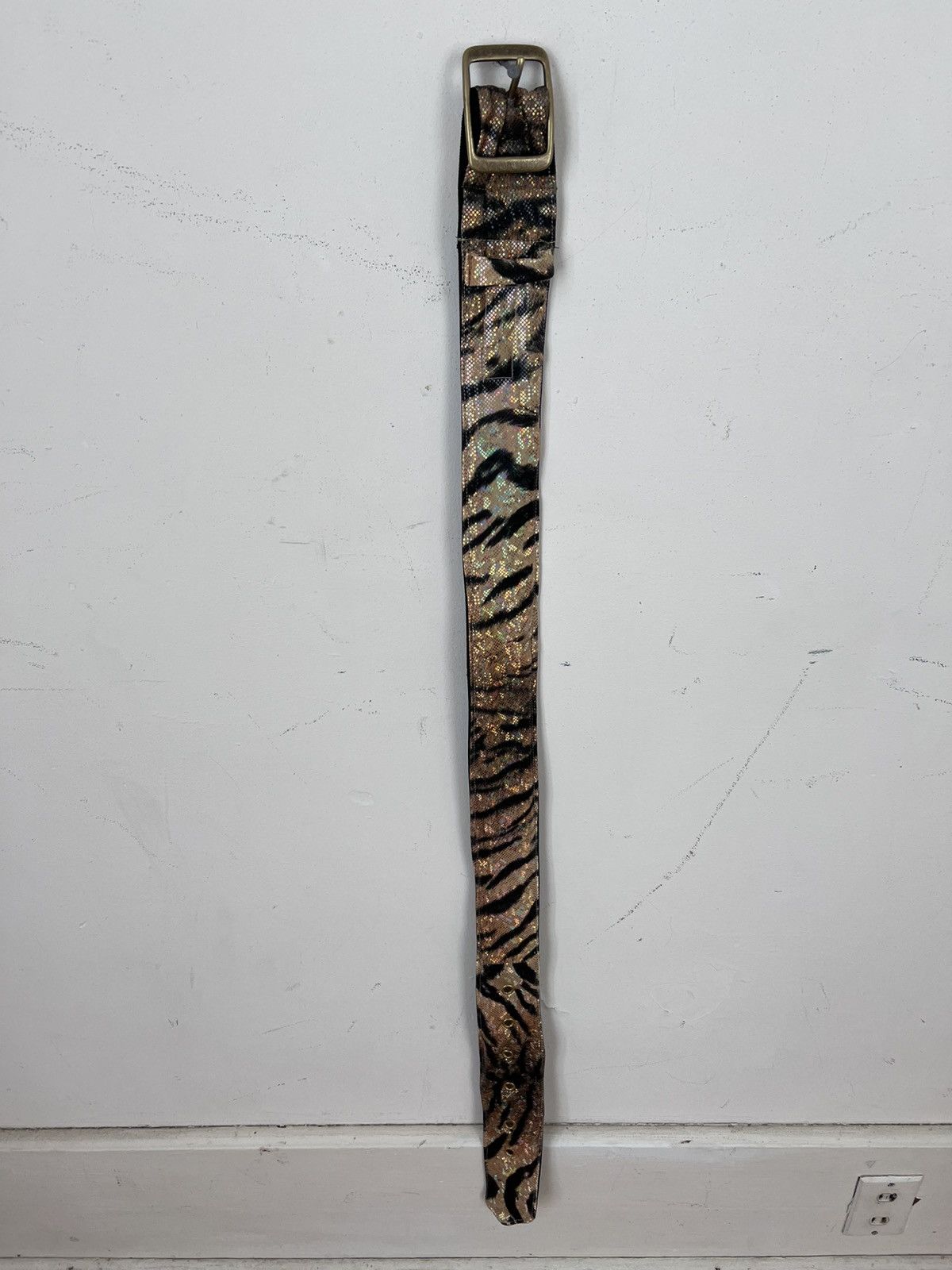 Other Holographic Tiger Belt 32-40 Size 36 - 4 Thumbnail