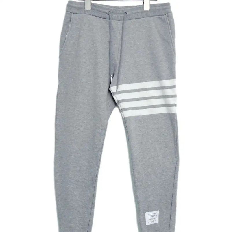 Thom Browne Thom Browne Gray Cotton Women's Casual Pants 0089 Size 22" - 1 Thumbnail