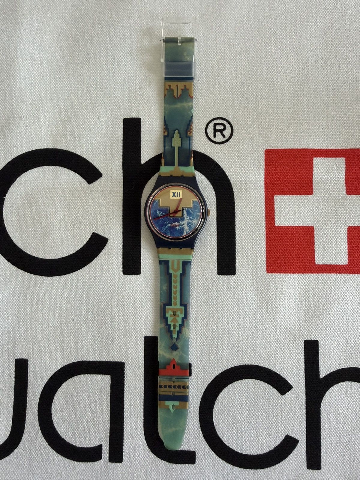 Swatch Swatch Gent "Blue Flamingo" GN114 Size ONE SIZE - 2 Thumbnail