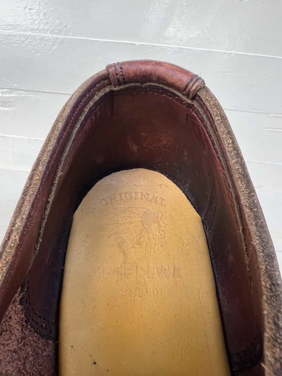 Chippewa Chippewa Heritage 1901M39 Brown Leather Boot Oxford Moc Toe Size US 7.5 / EU 40-41 - 15 Thumbnail