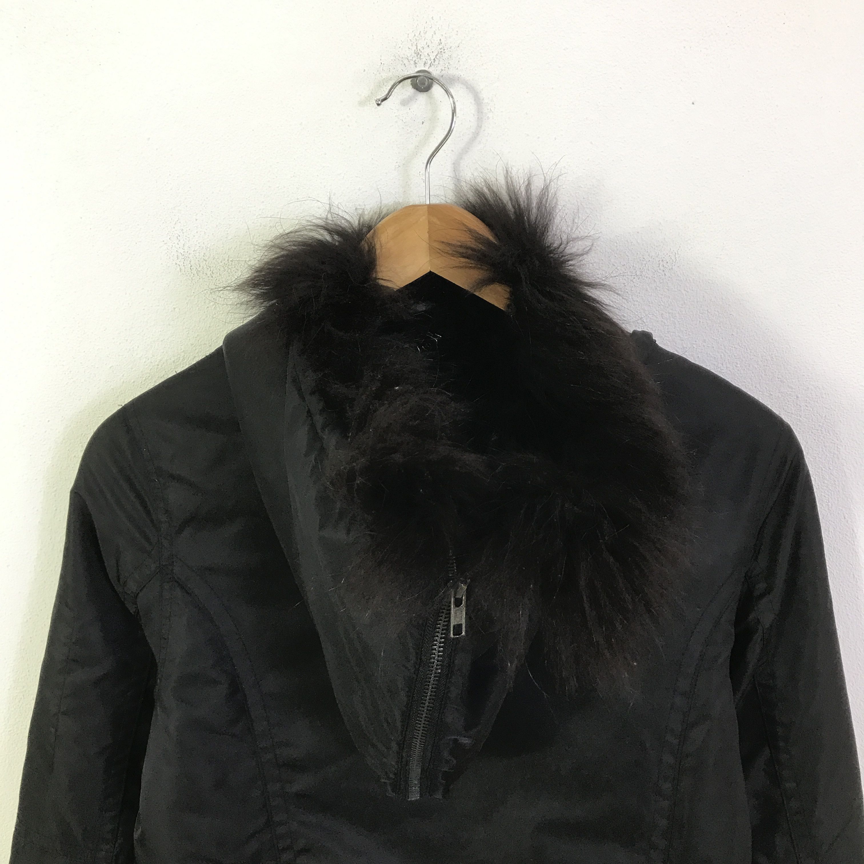 Lip Service y2k lip service fur hoodie jacket K120B5 Size US M / EU 48-50 / 2 - 4 Thumbnail