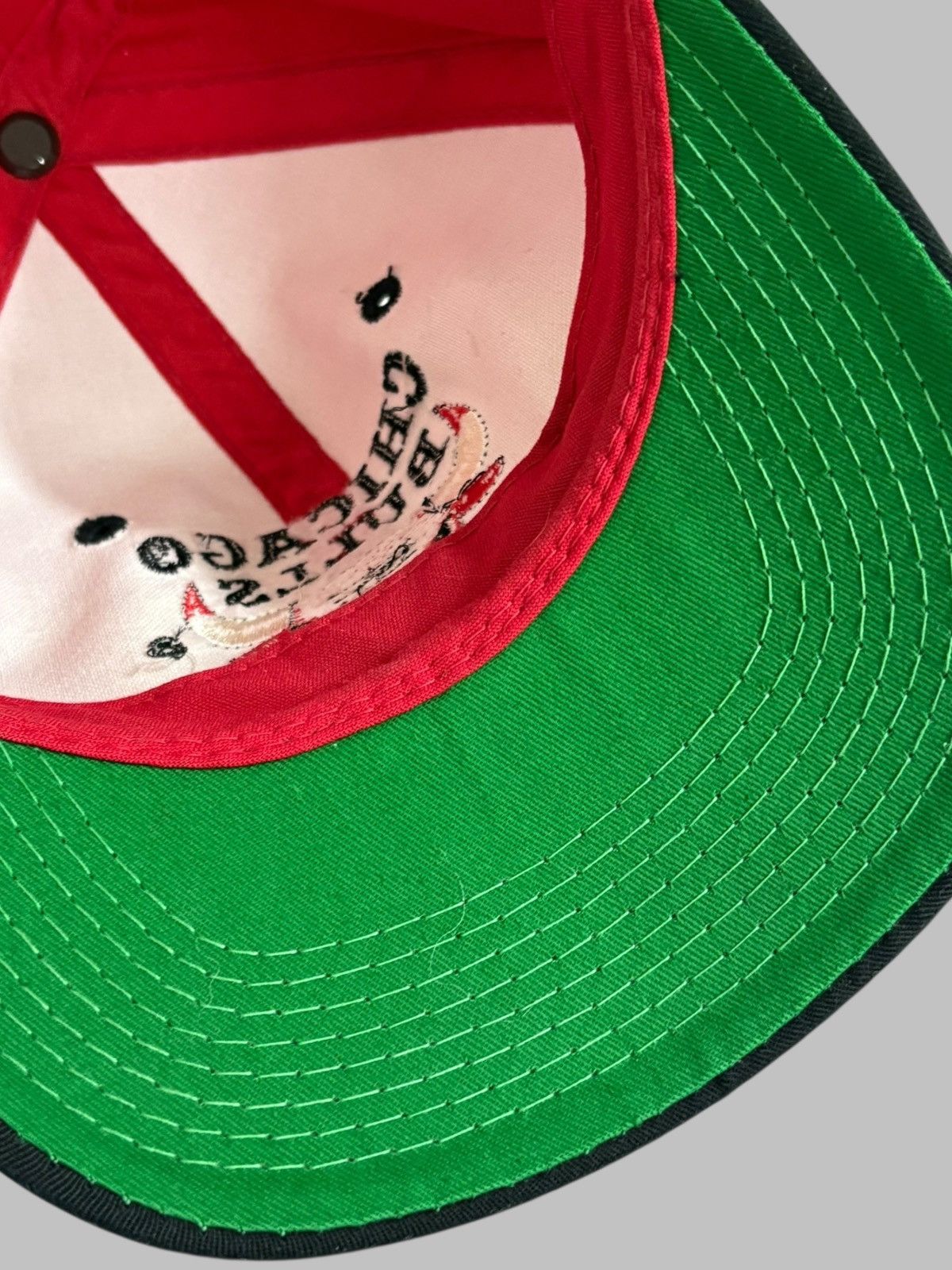NBA Chicago Bulls 90s Hat Logo MLB Baseball Sports Dad The G Cap Size ONE SIZE - 10 Thumbnail